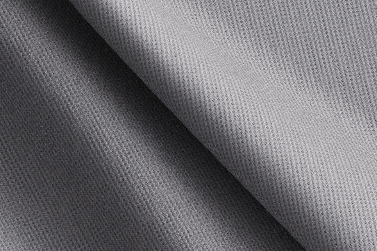 Custom-made vest in polyester and acrylic 110s gray Canonico