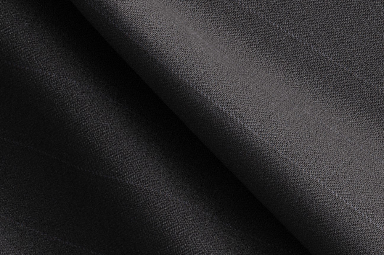 Made to measure 150s gray wool and silk waistcoat Caccioppoli