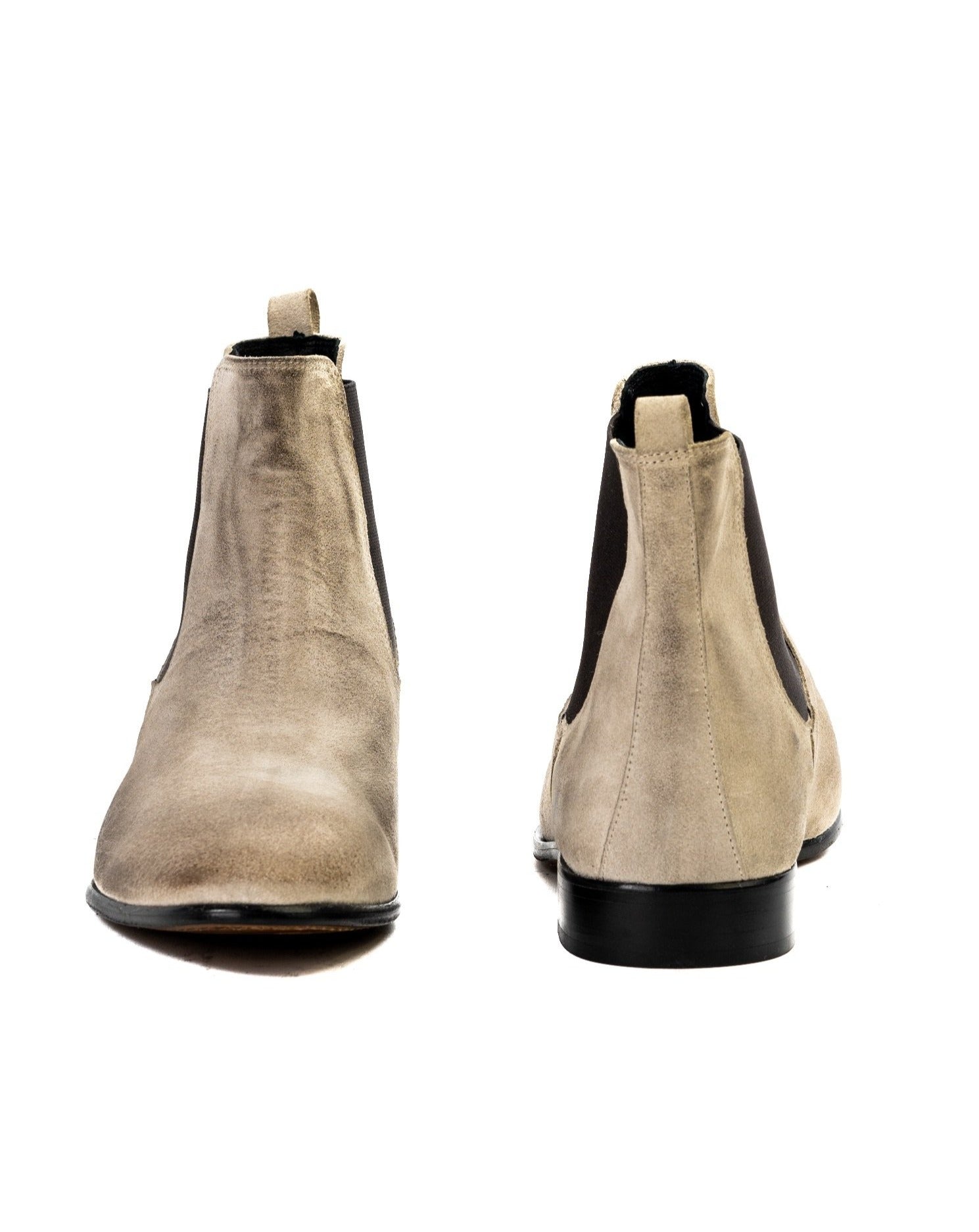 DRE - CHELSEA BOOTS PANNA CAMOSCIO