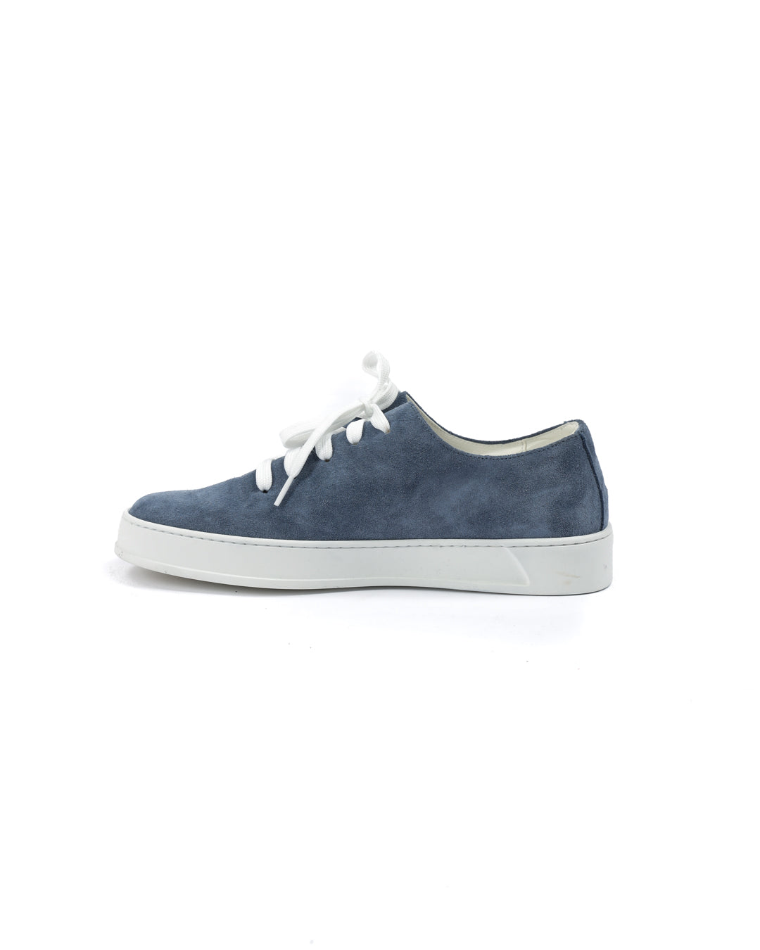 Steph - Sneakers scamosciata denim