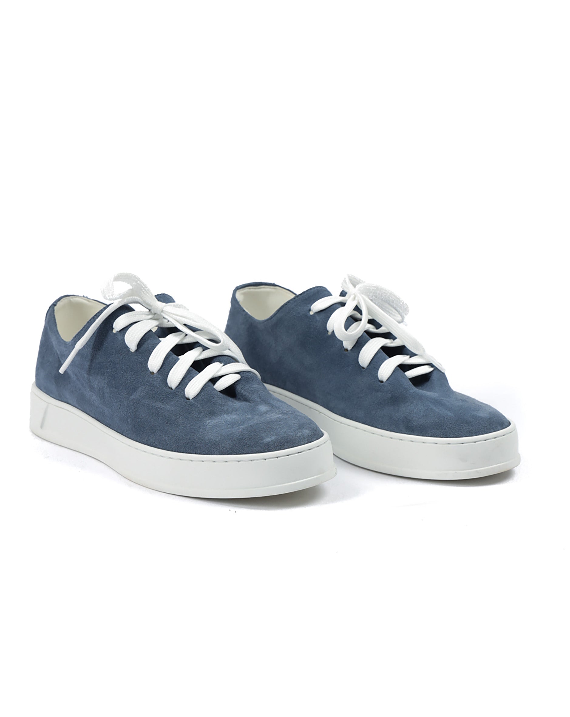 Steph - Sneakers scamosciata denim