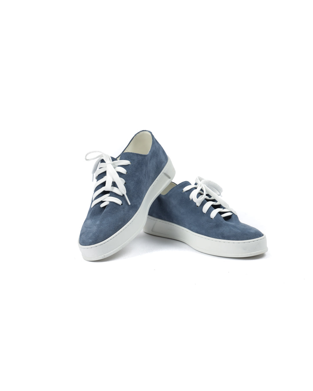 Steph - Sneakers scamosciata denim