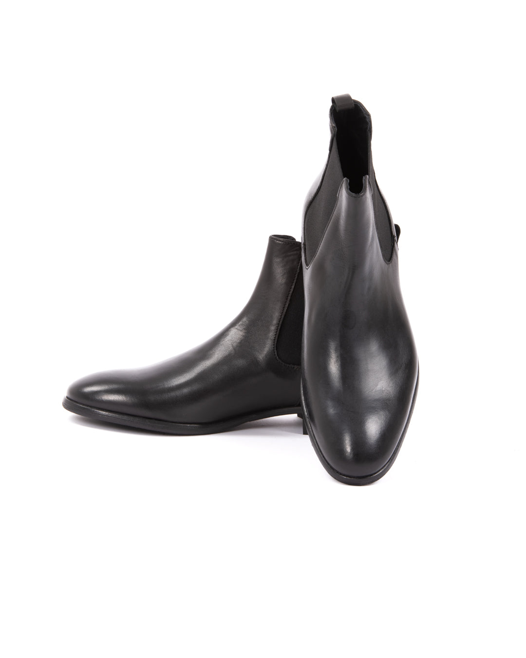 Dre - chelsea boots in pelle nera