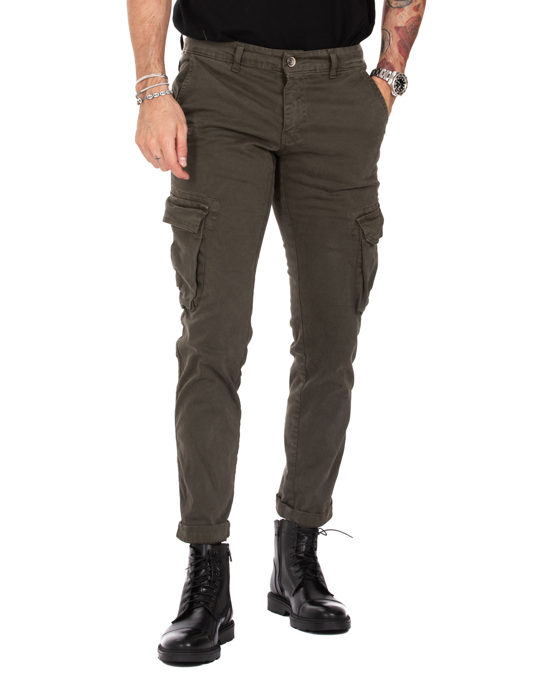 Roy - pantalone cargo militare