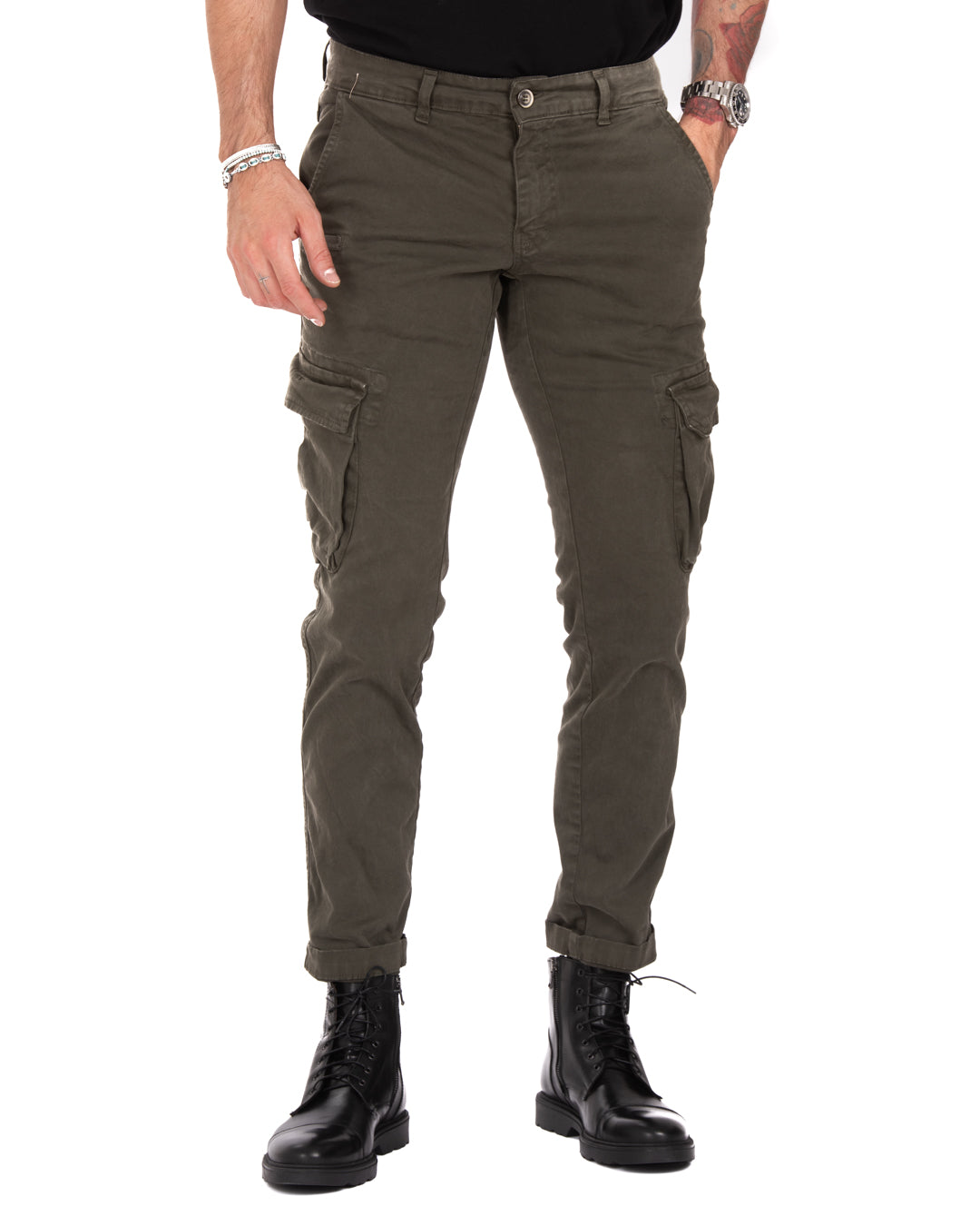 Roy - pantalone cargo militare
