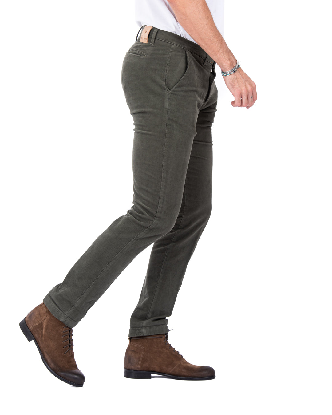 Job - pantalone in fustagno militare