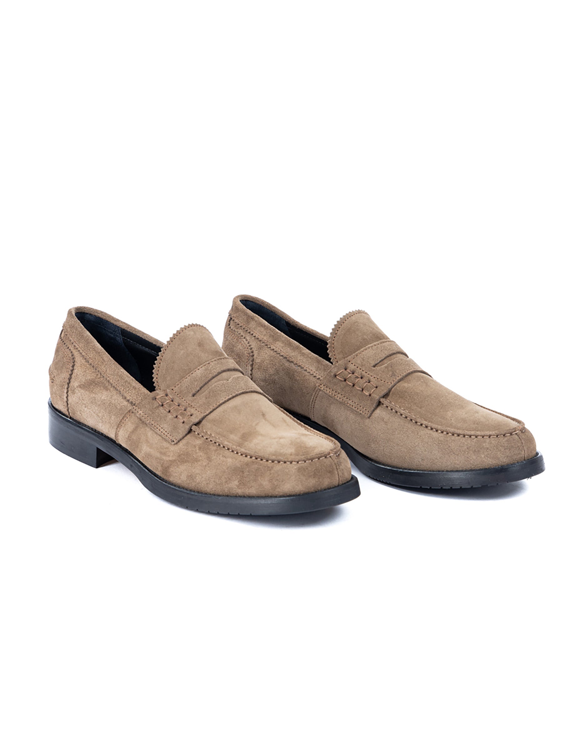 Leonardo - beige suede college