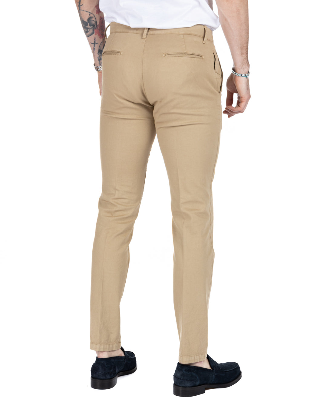Bill - pantalone armaturato cammello