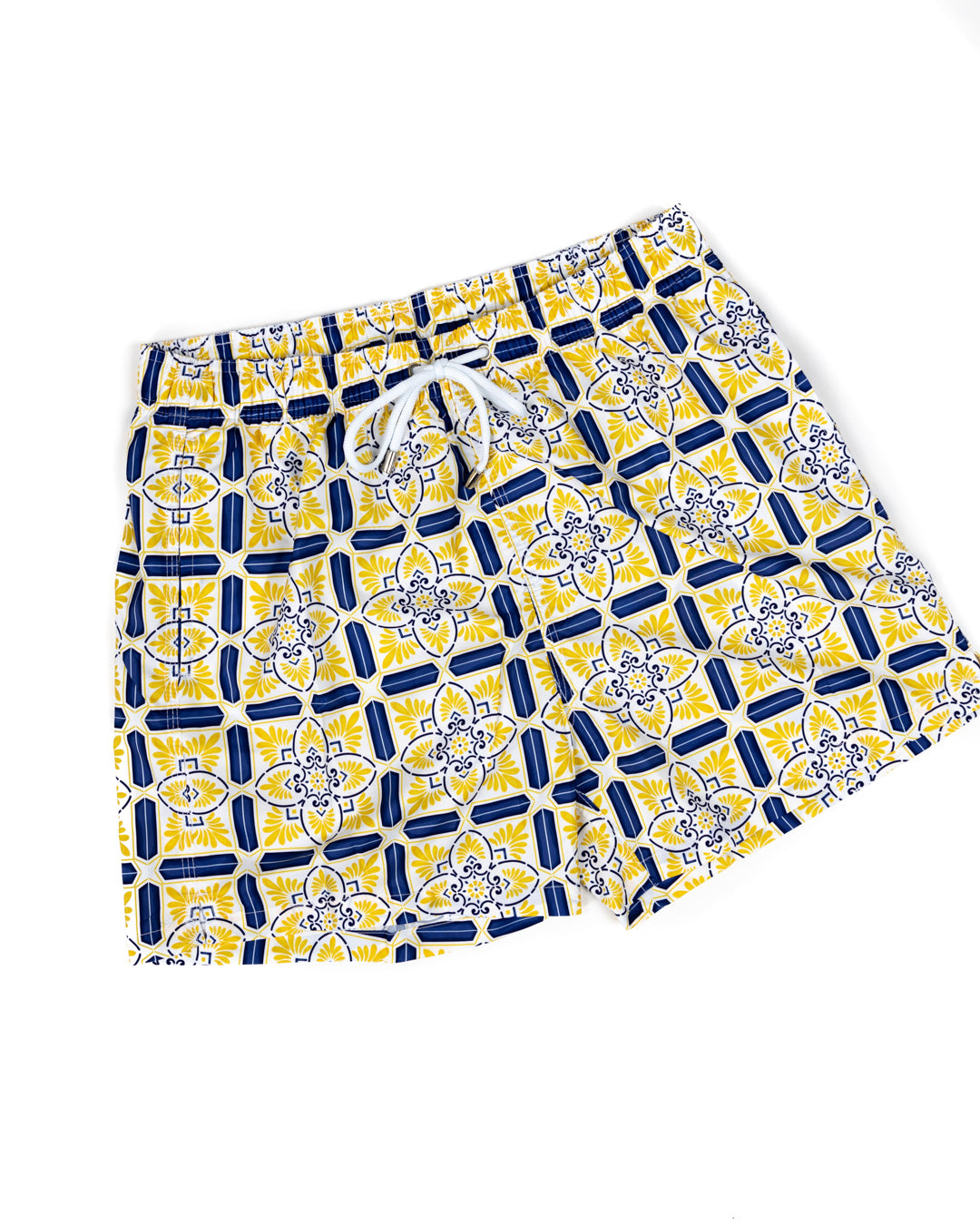 Costume da bagno - Fantasia maiolica gialla
