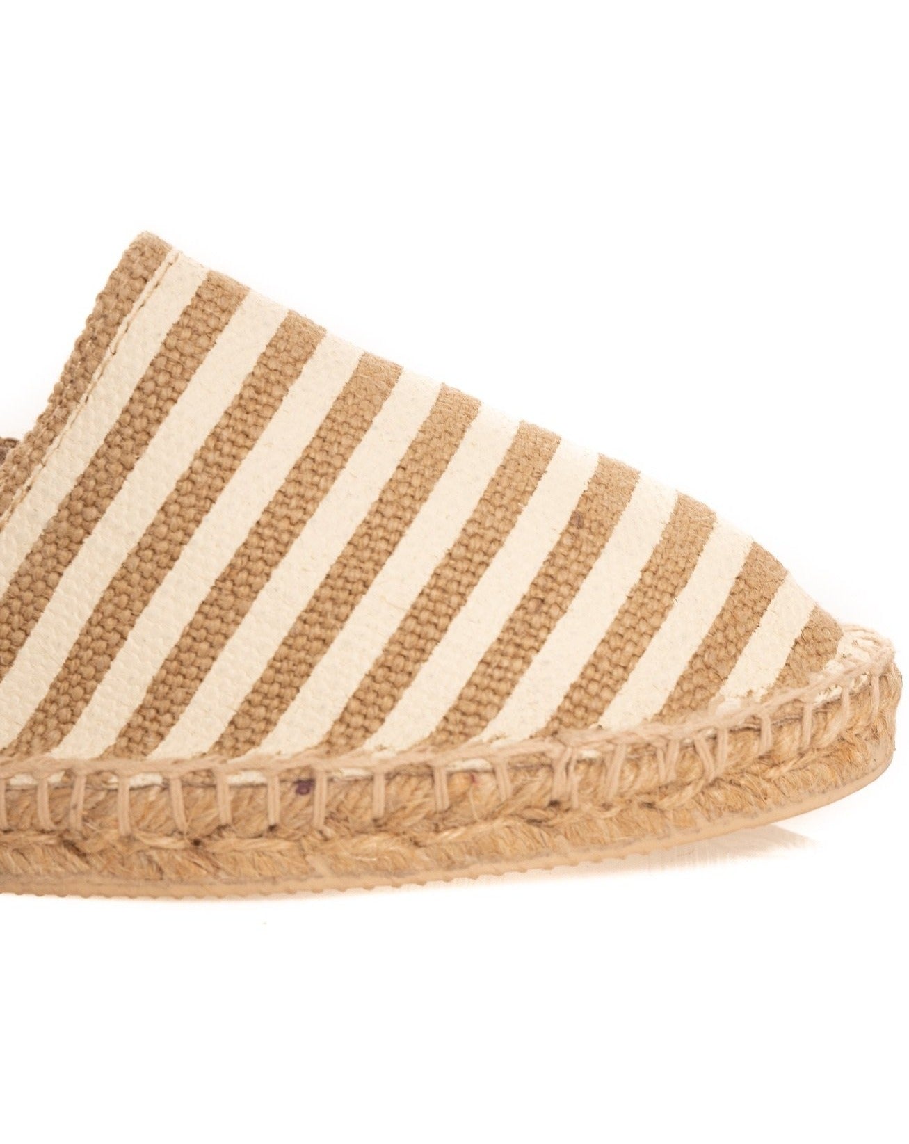 ESPADRILLAS A RIGHE BEIGE