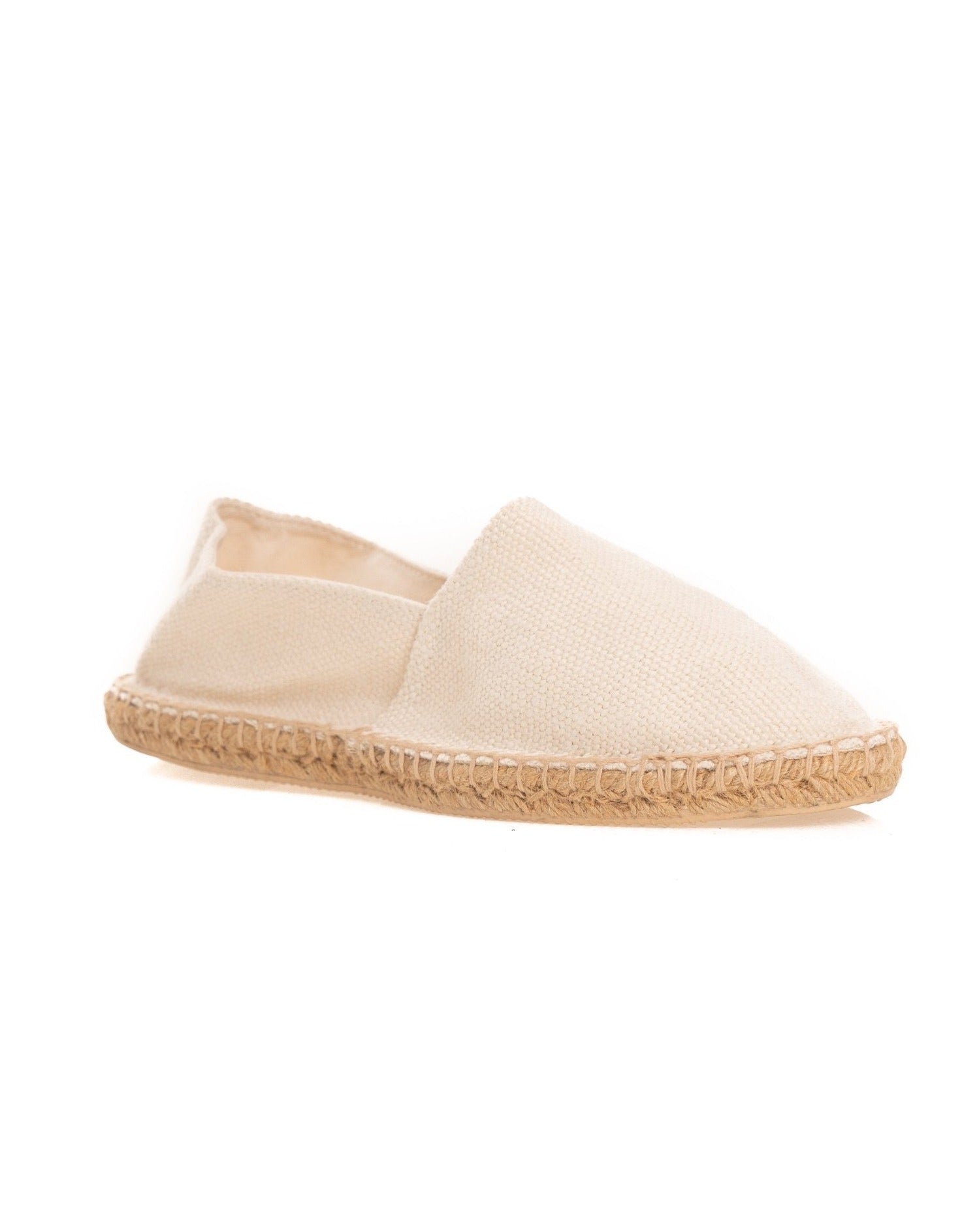 Basic white espadrilles