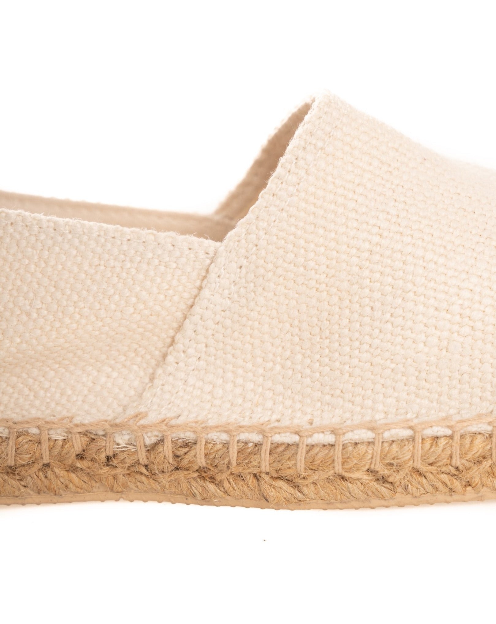 Basic white espadrilles