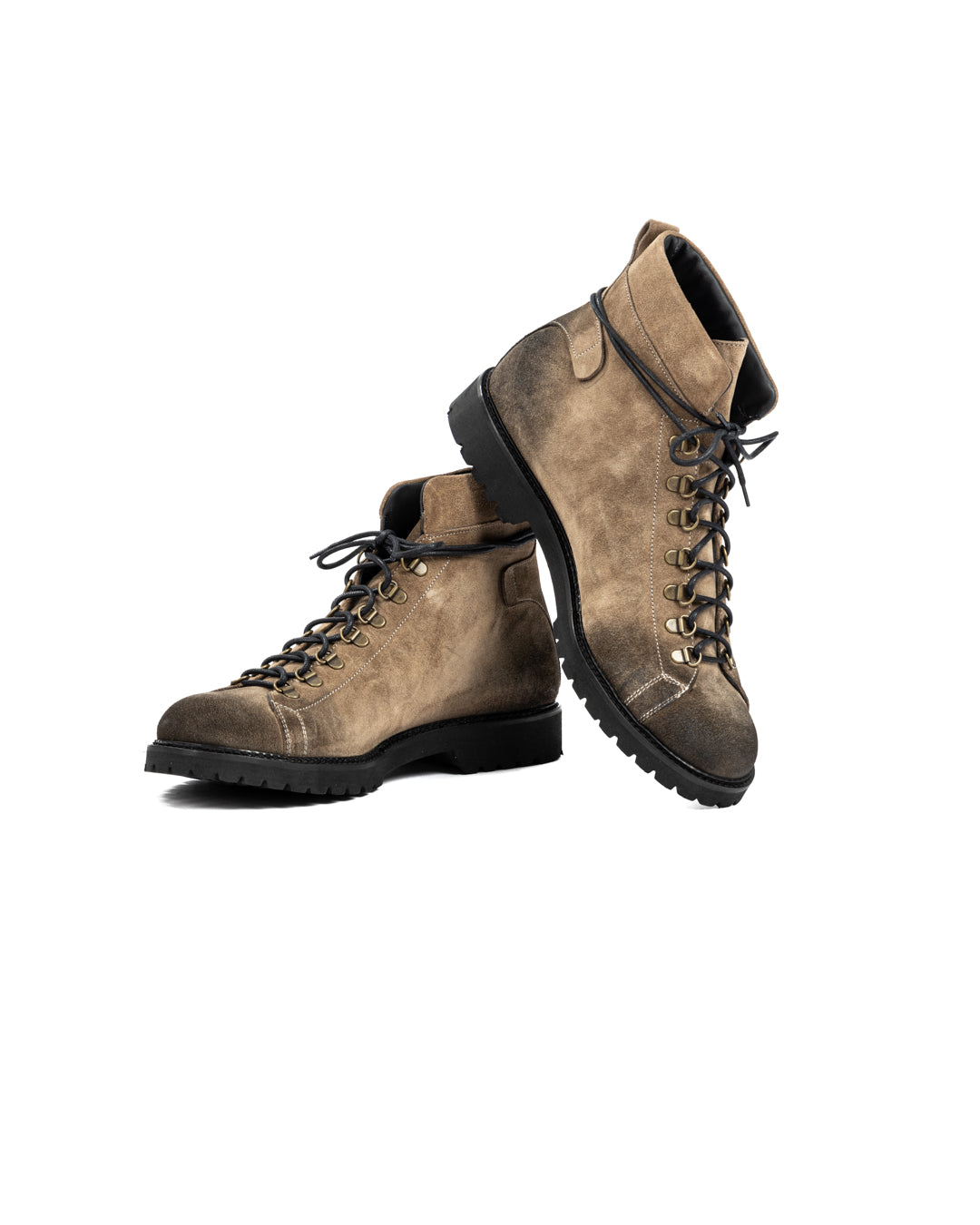 APOLLO - STIVALETTO IN CAMOSCIO BEIGE