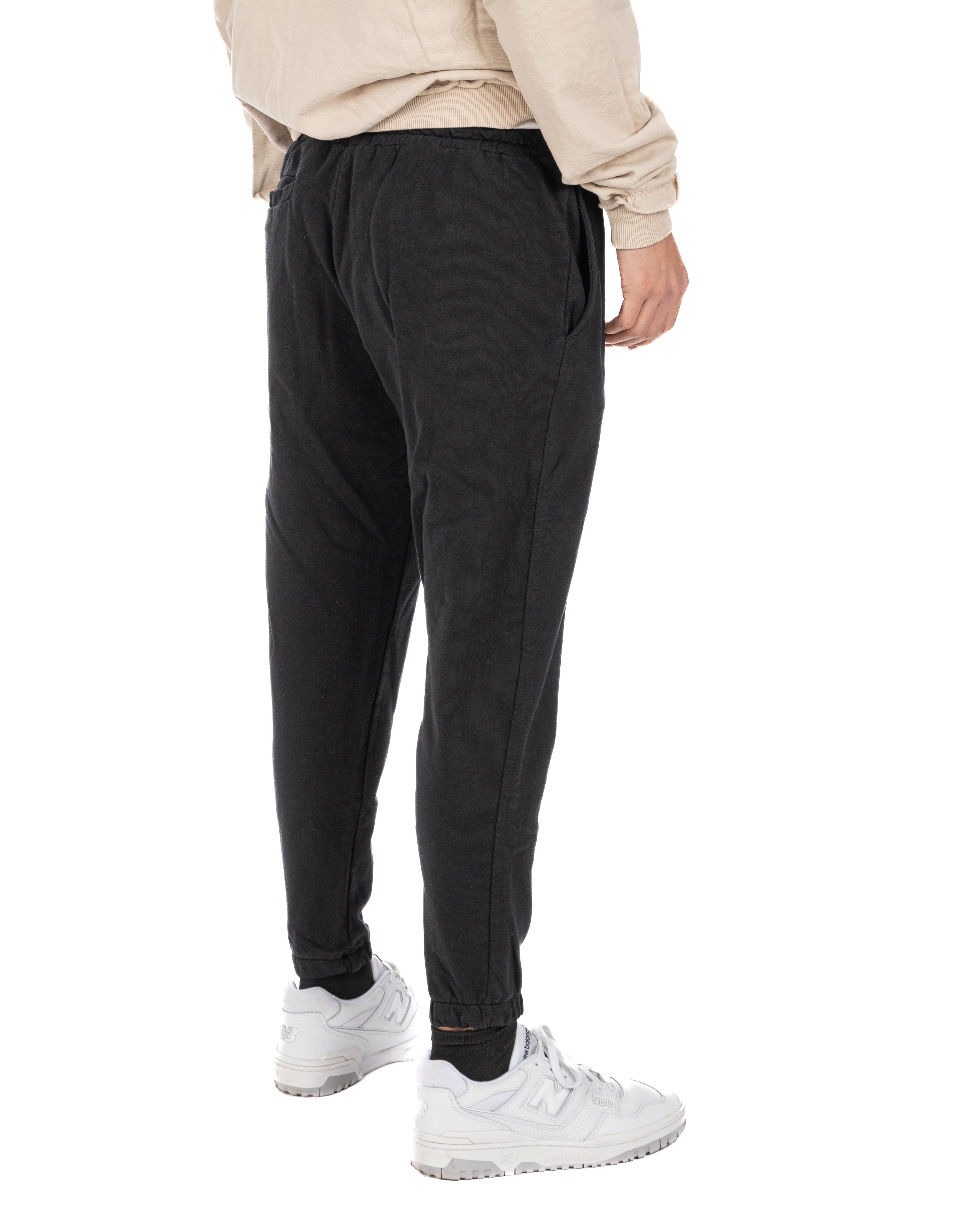 Hans - pantalone tuta nero