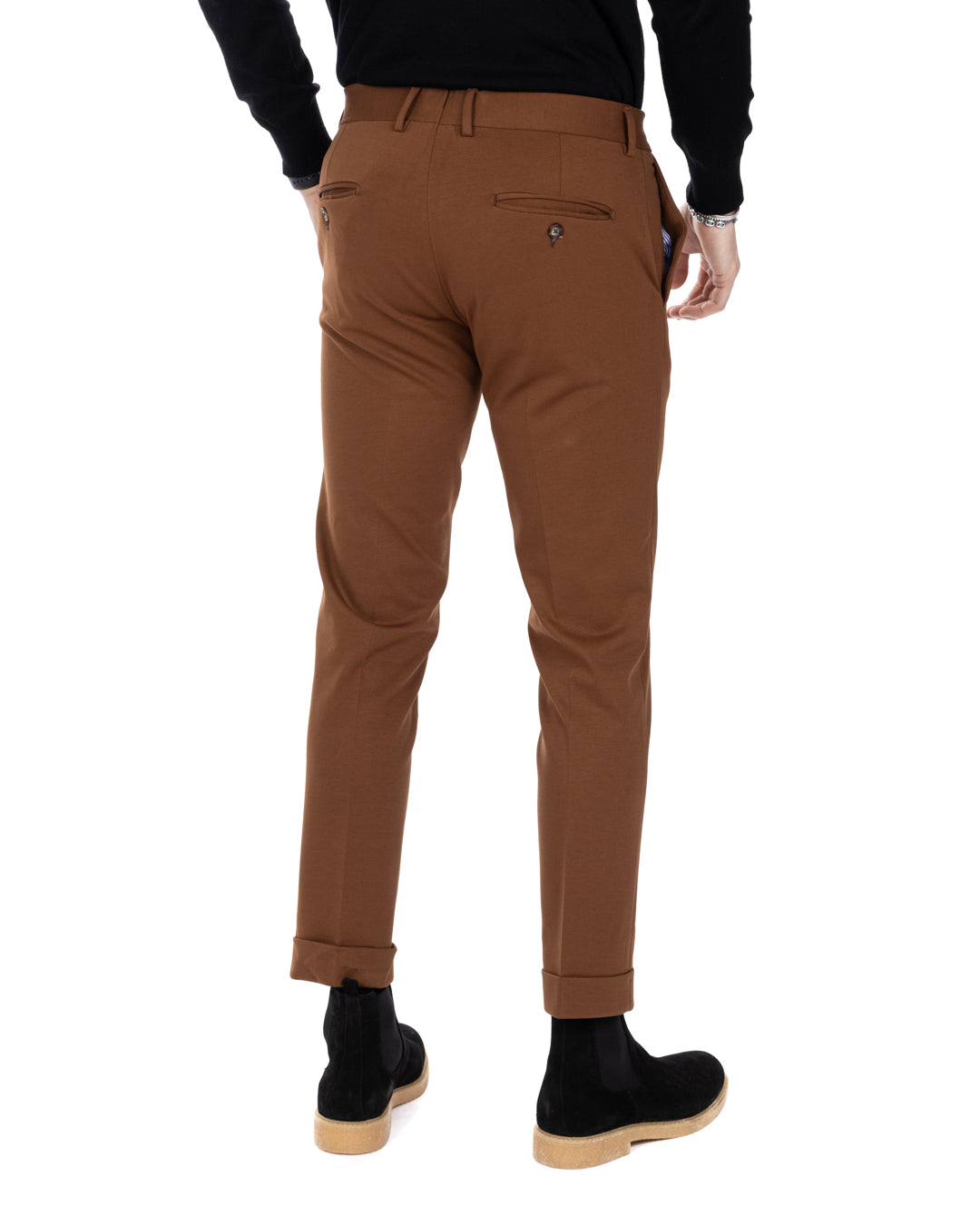 Altamura - pantalon marron classique