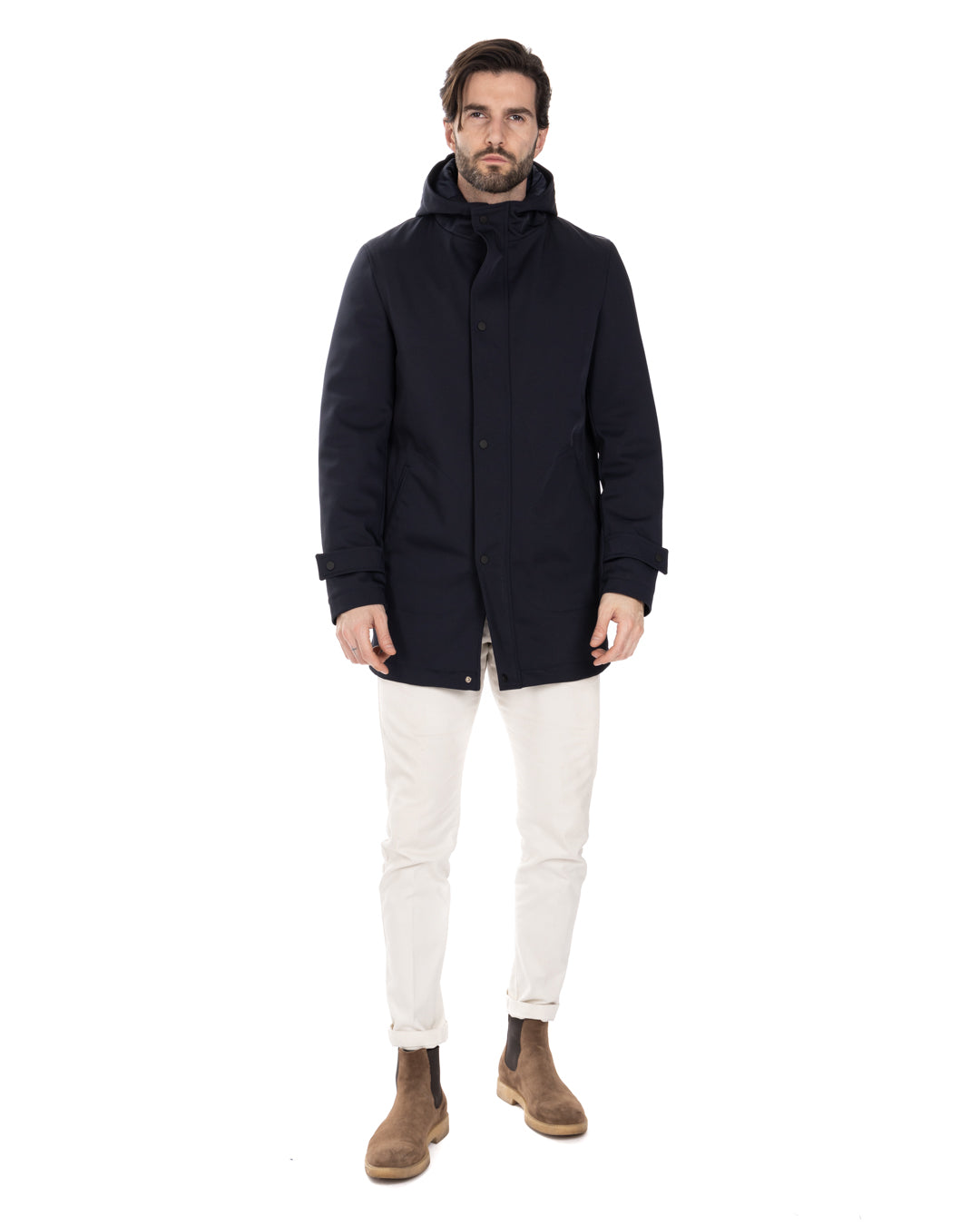 Dylan - blue technical jacket