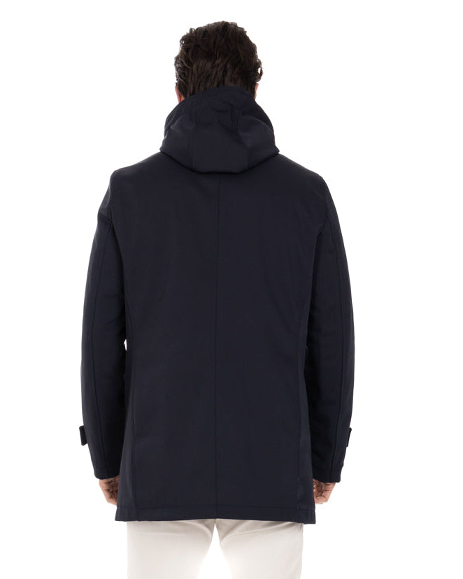 Dylan - blue technical jacket