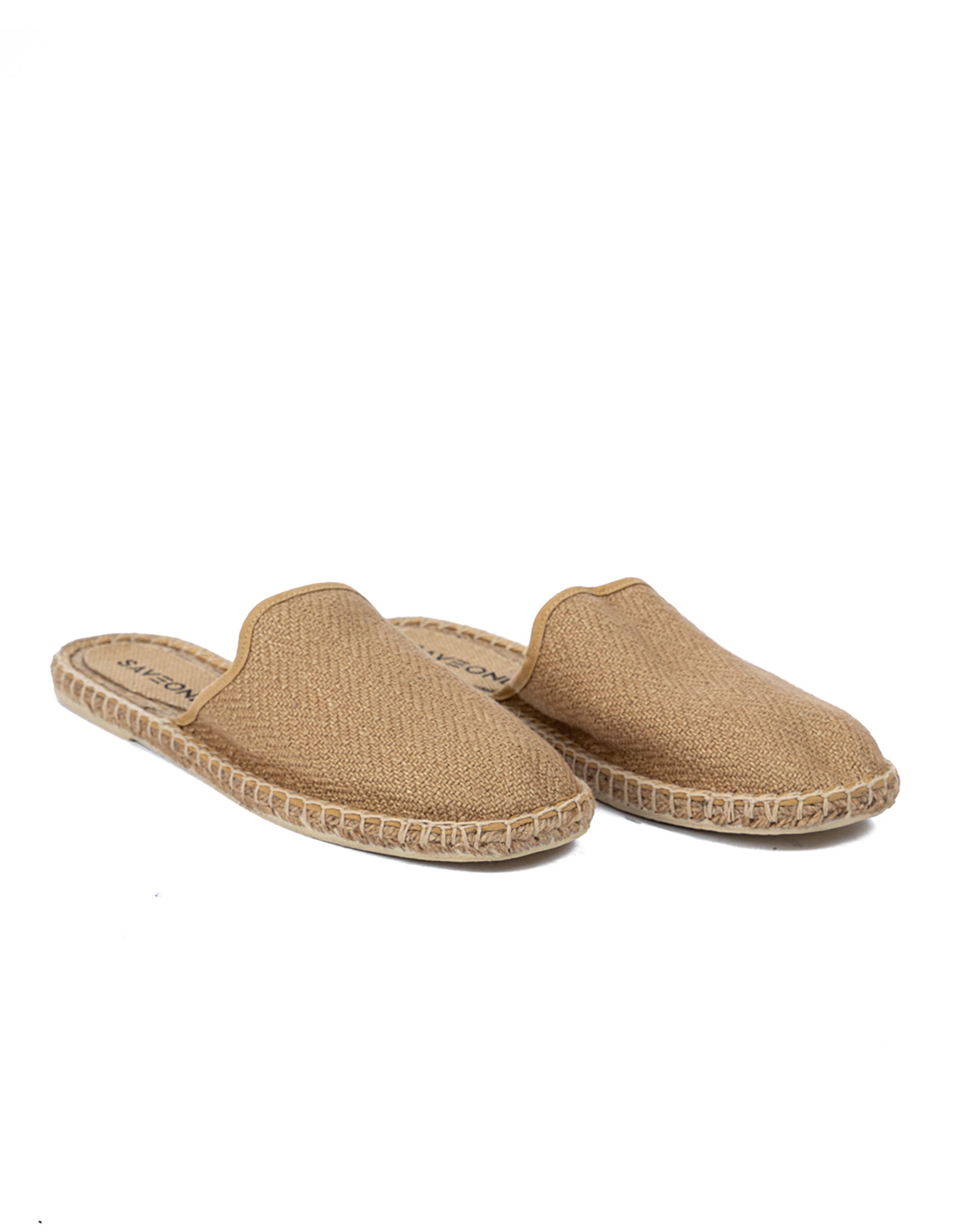 Portofino - mules espadrillas intrecciata beige