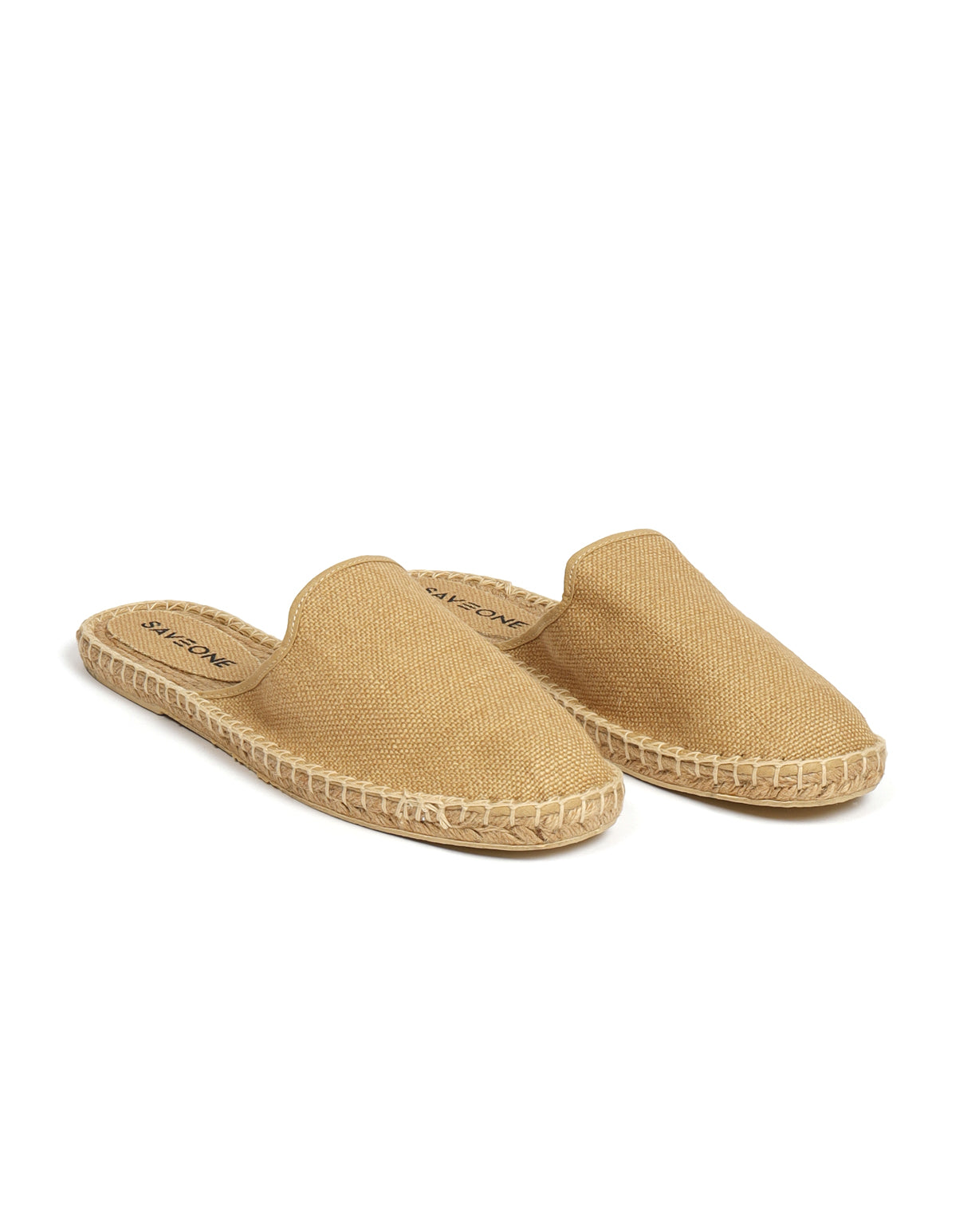 Portofino - camel espadrille mules