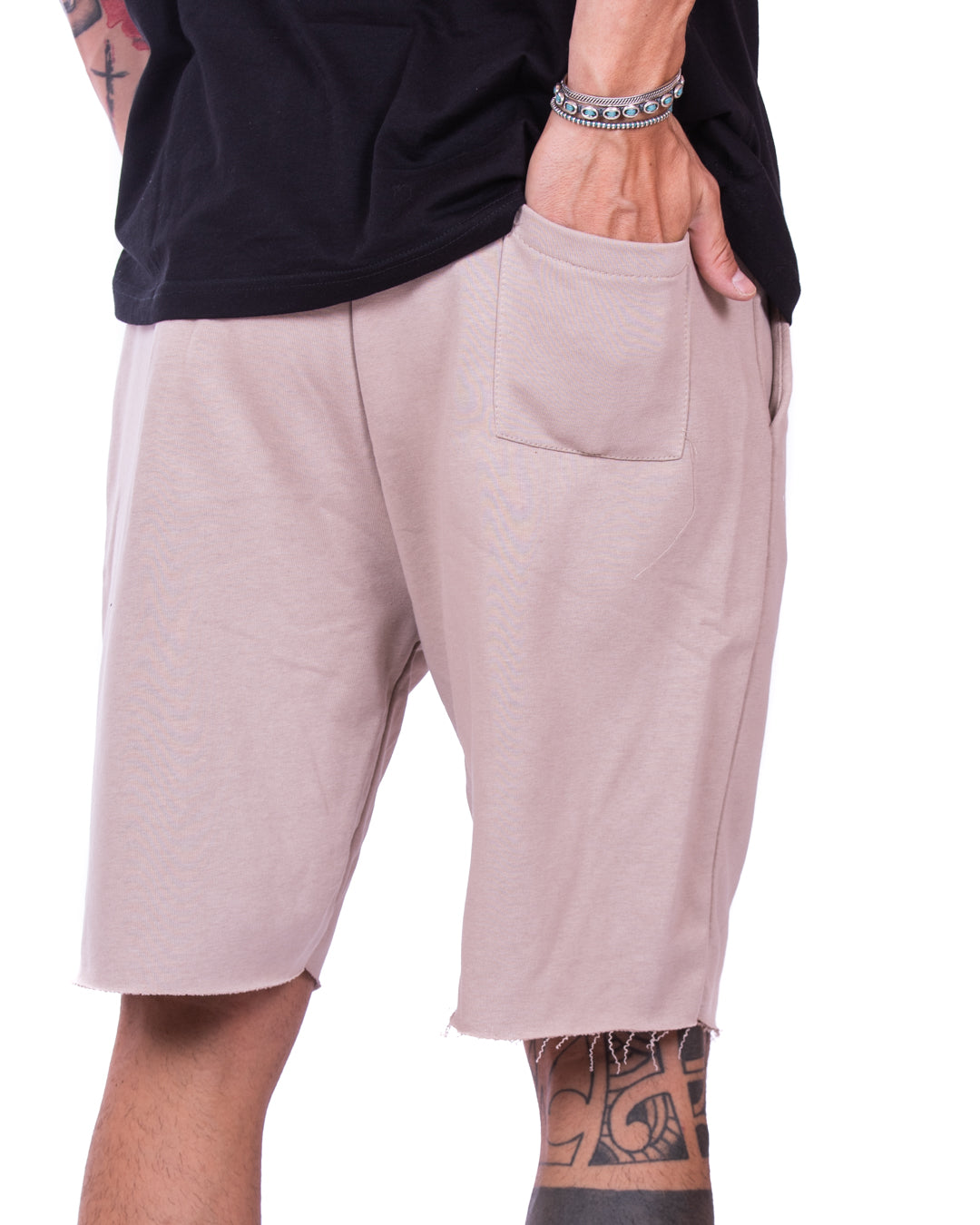 Mike - bermuda tuta beige