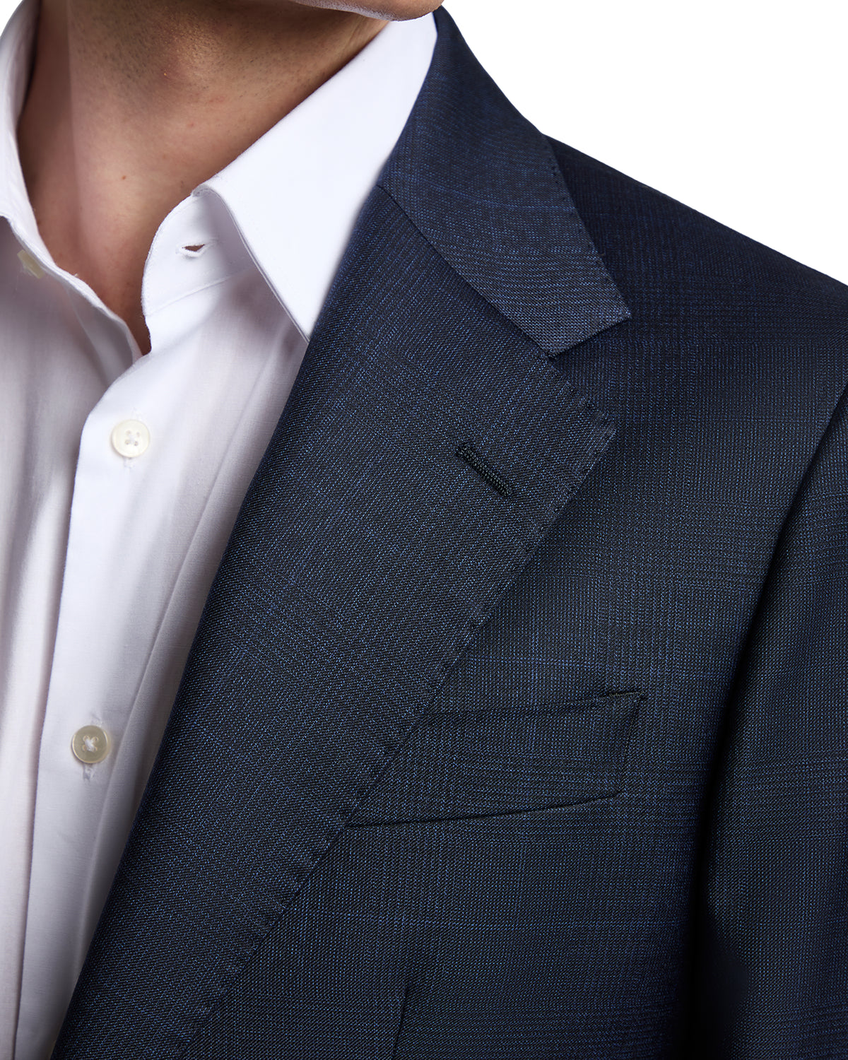 Abito Milano a quadri in lana Perennial Canonico blu