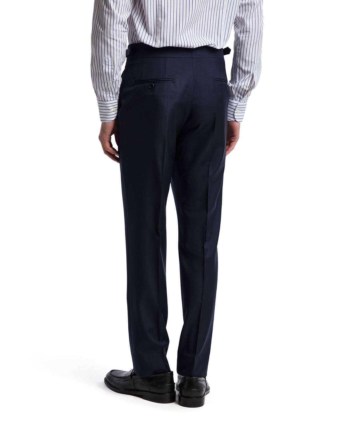 Pantalone Alto in lana Perennial Canonico blu