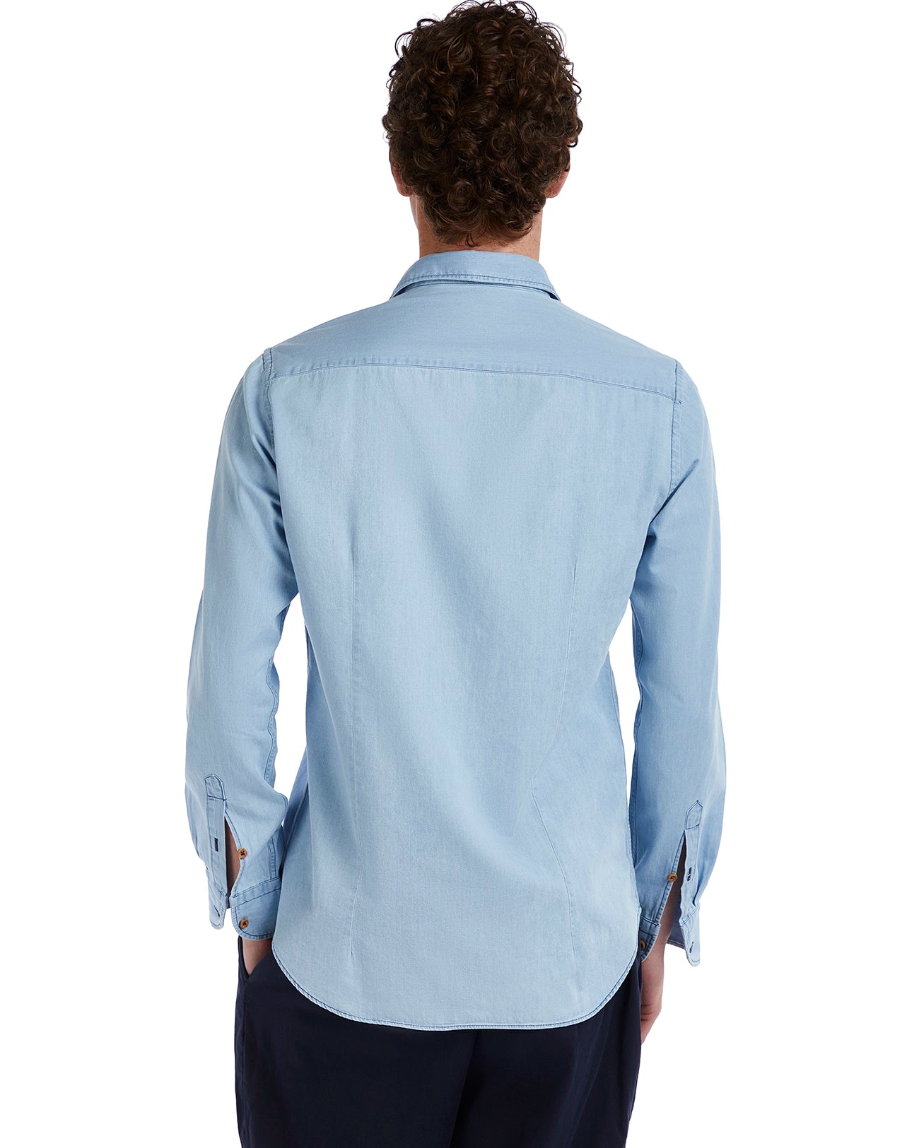Mark camicia jeans lavaggio chiaro