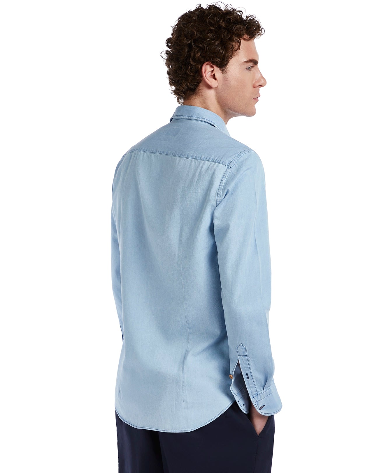 Mark camicia jeans lavaggio chiaro
