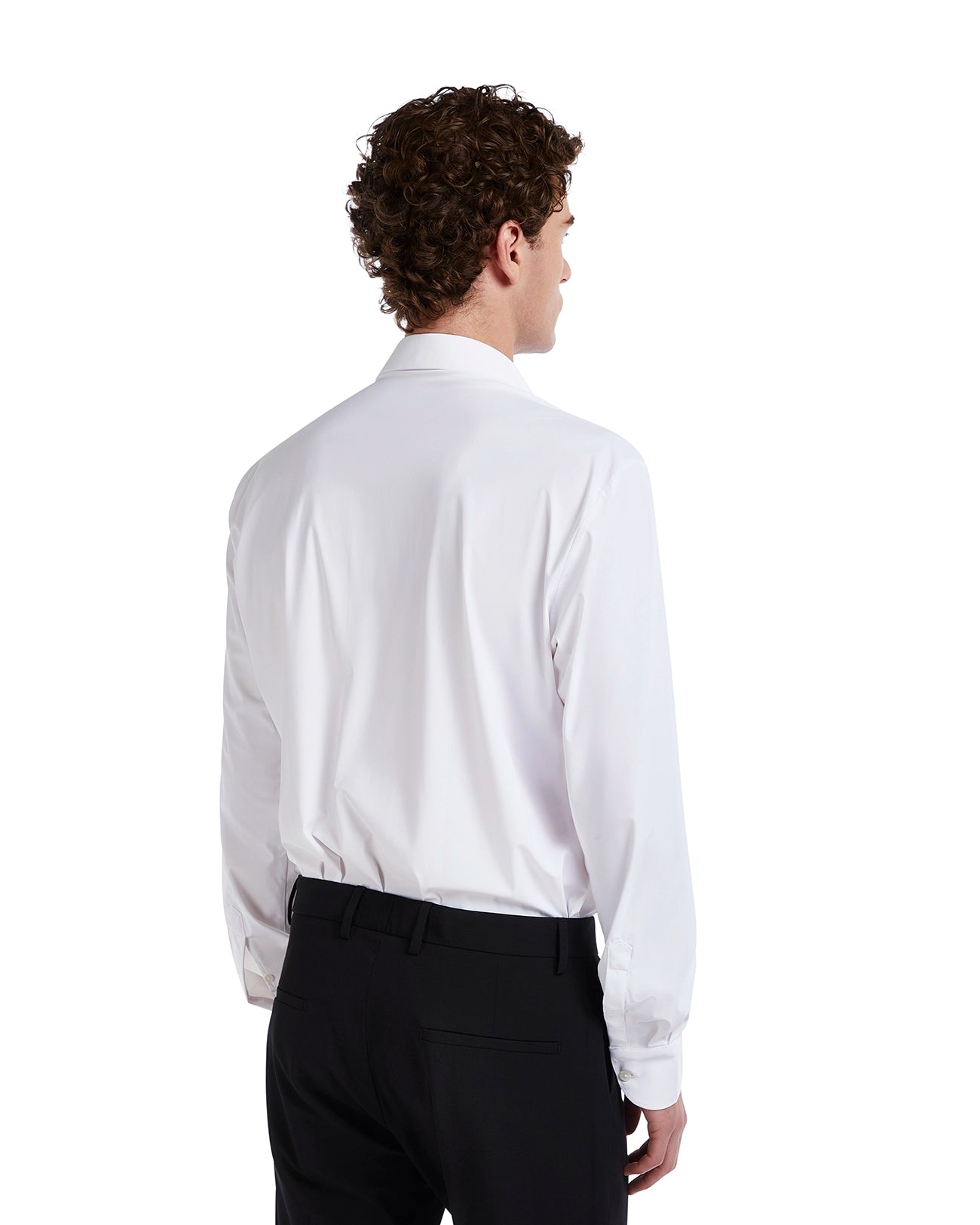 Camisa Teck no planchado blanca