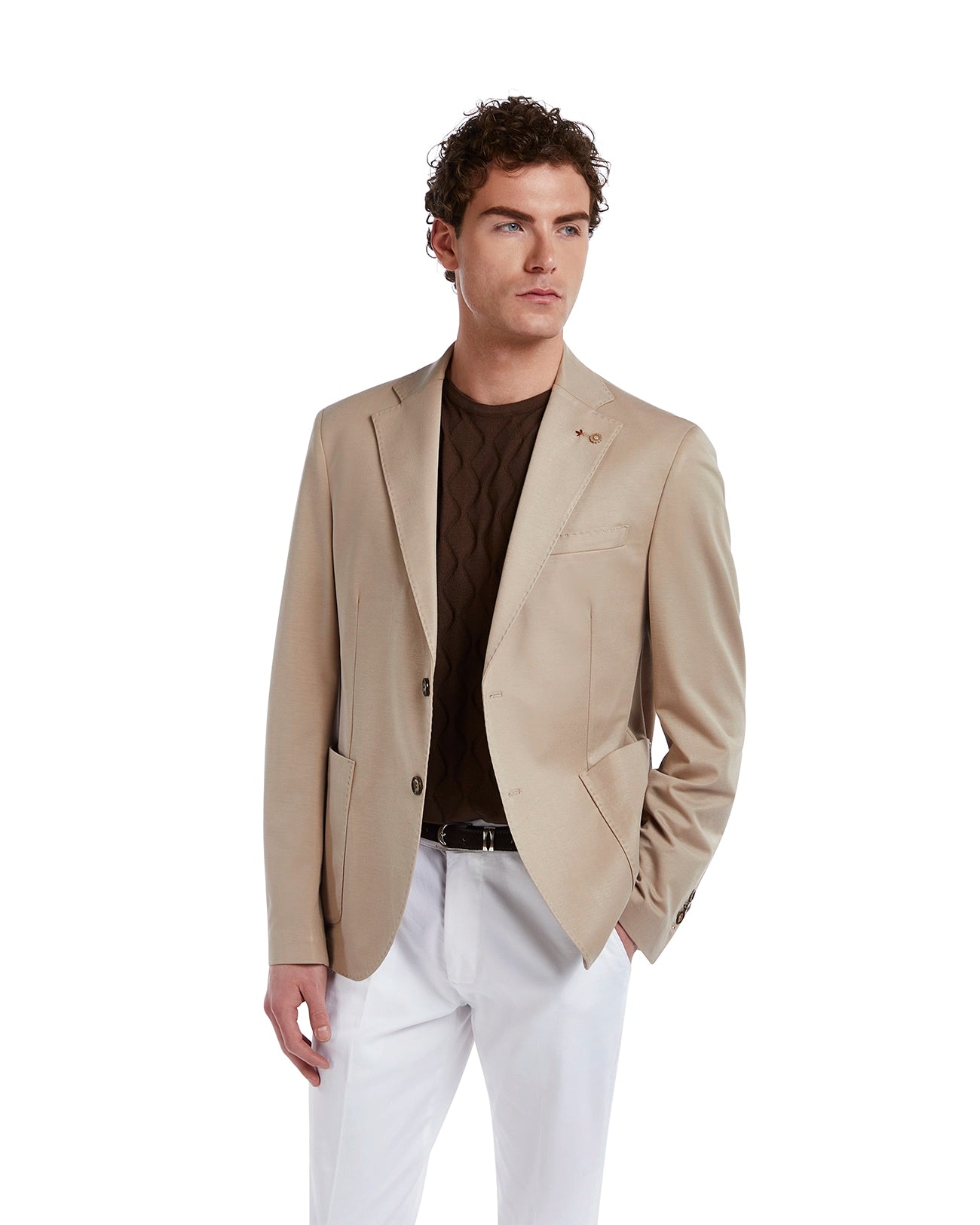 Chaqueta Deruta beige