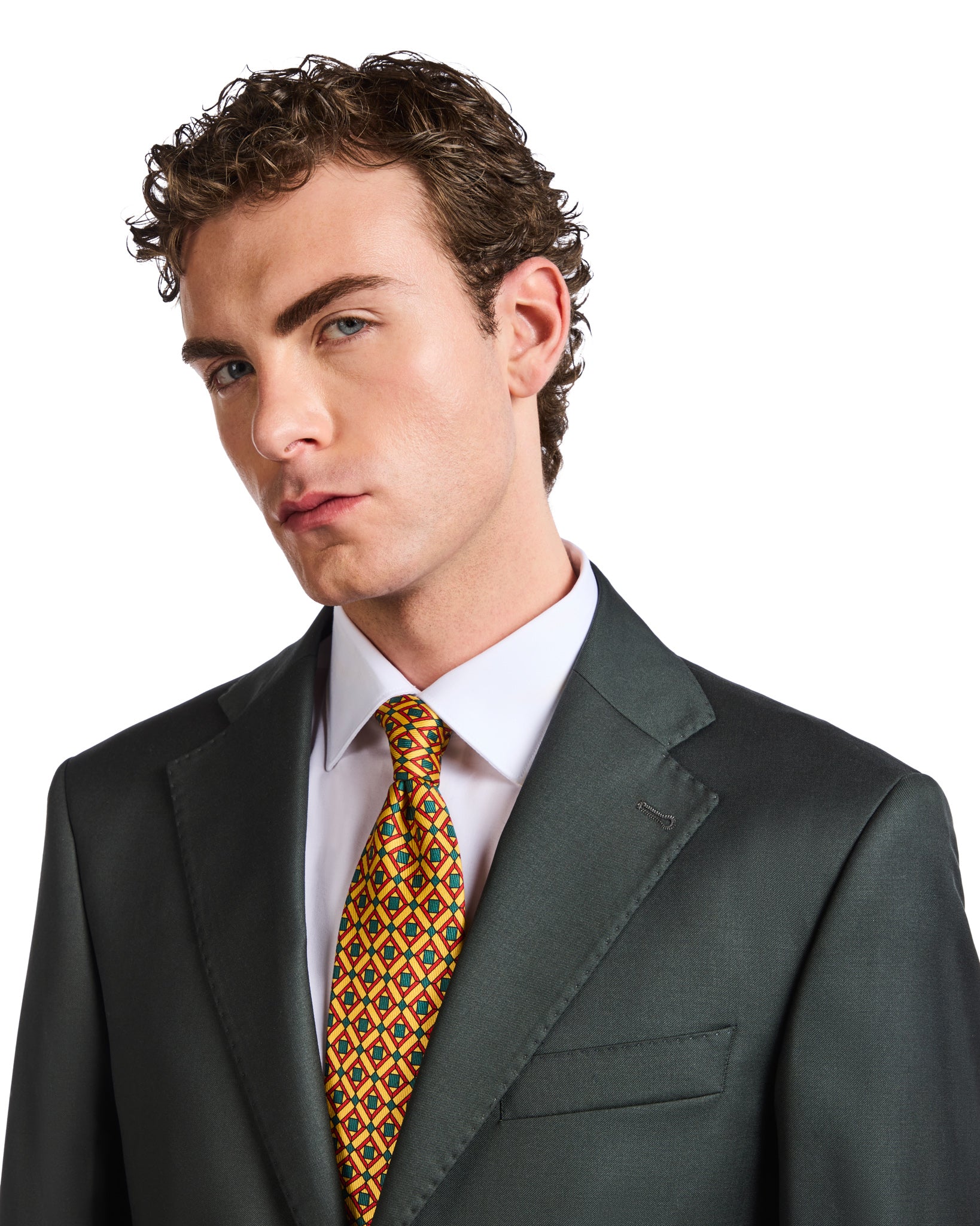 Traje Perennial de lana Barberis Canonico militar