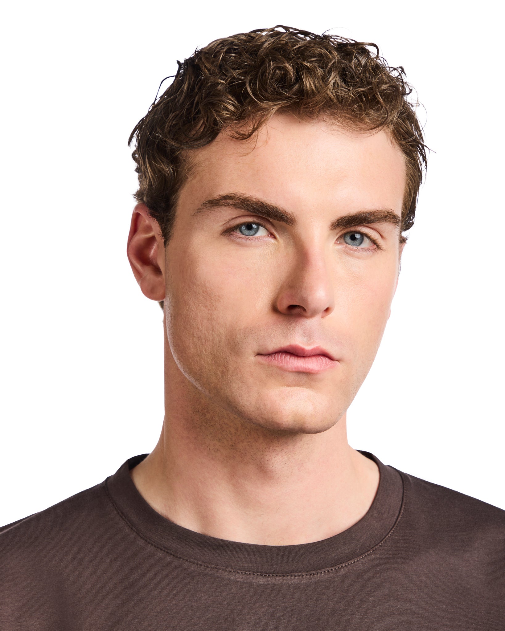 T-shirt Bergen in cotone moro