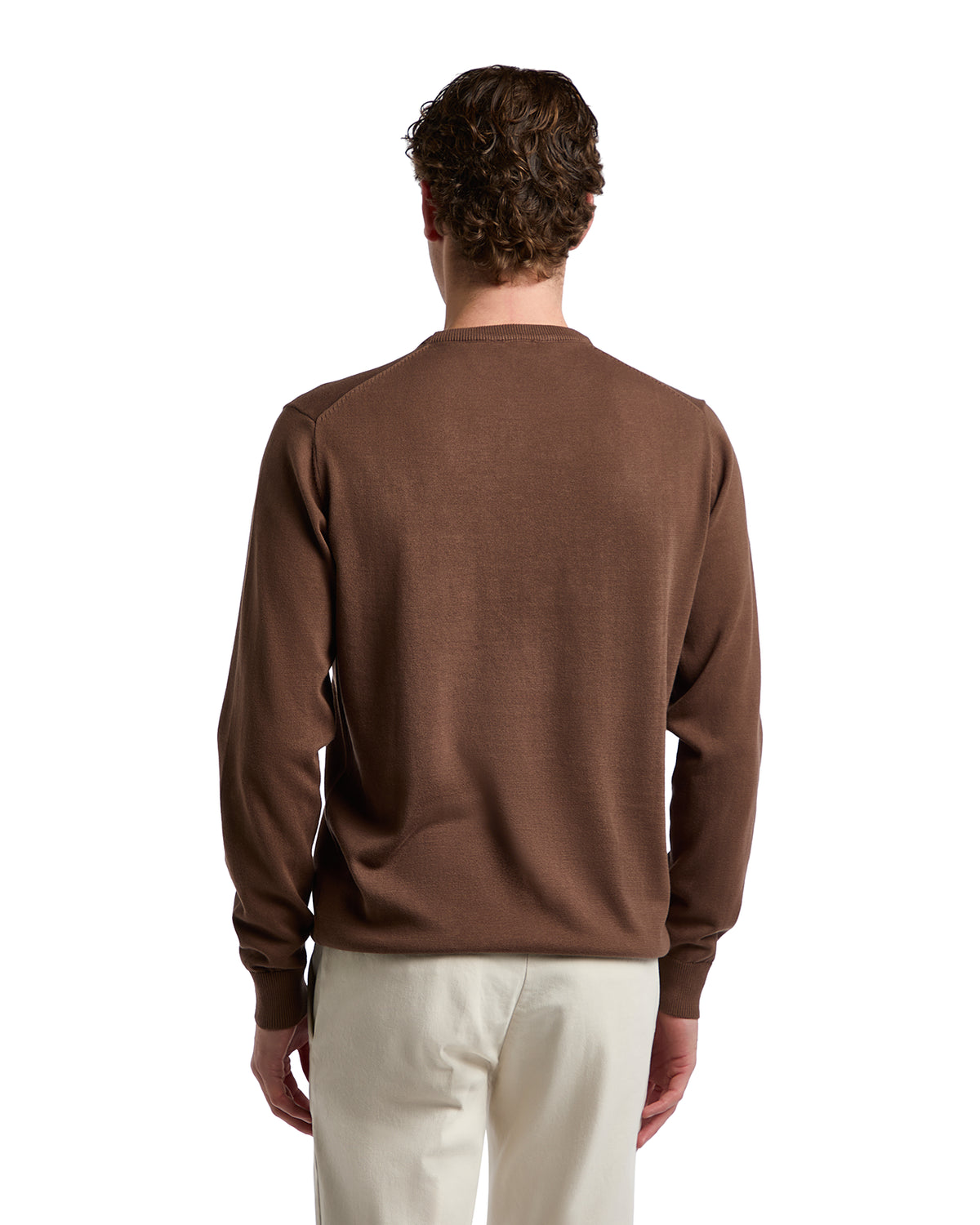 Maglioncino Ugo in cotone testa di moro