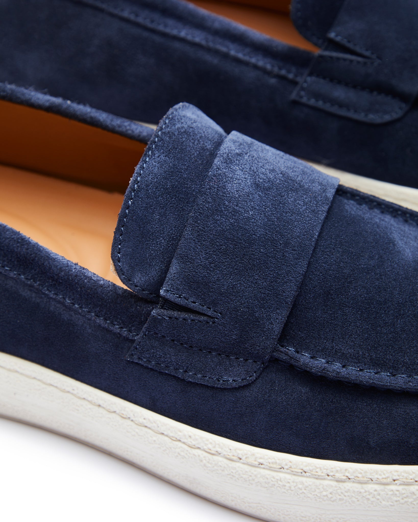 Slip-on Maxime scamosciata blu