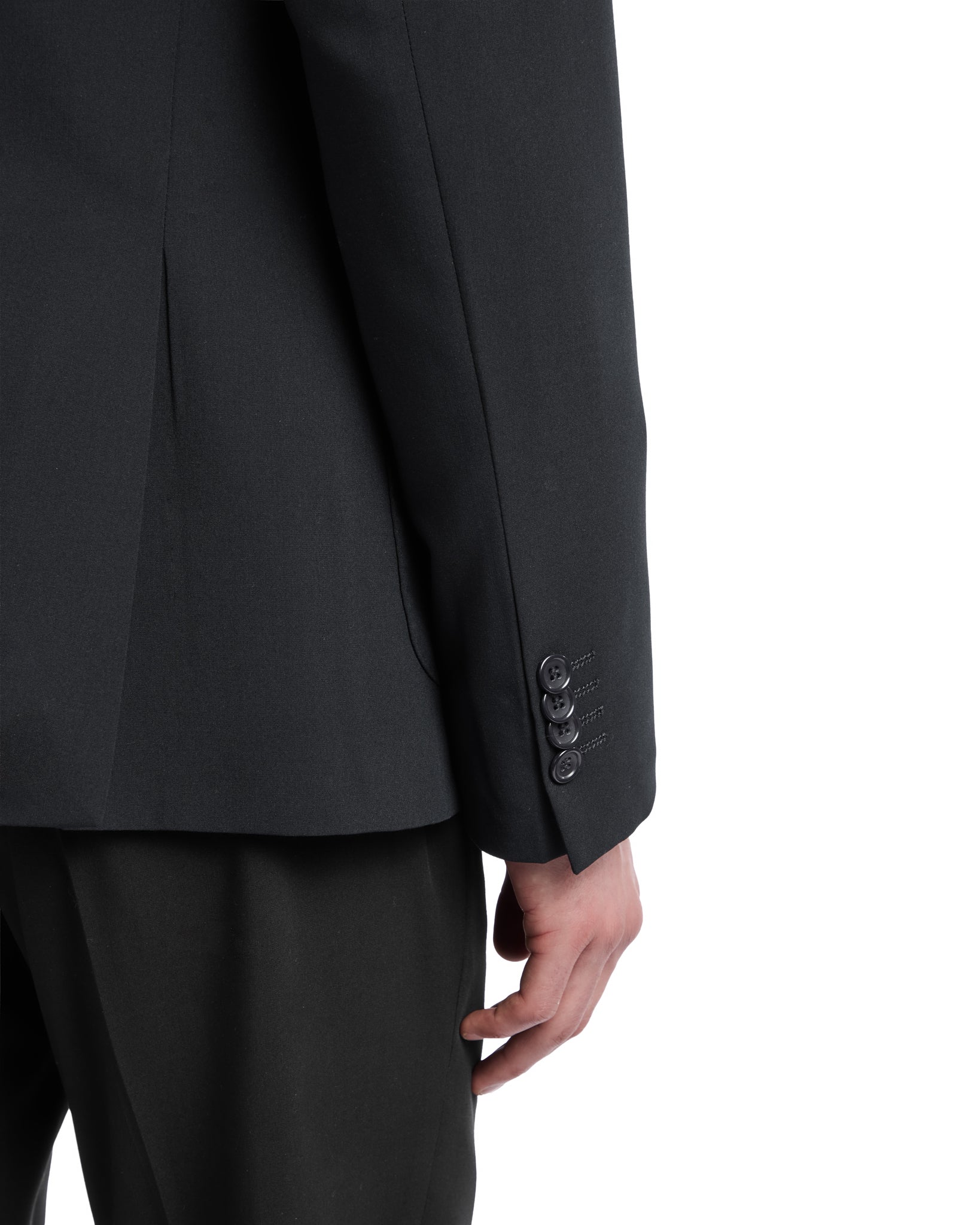 Abito Monaco doppiopetto nero