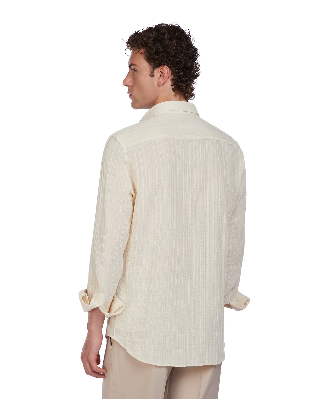 Camisa Nigata de algodón hilo
