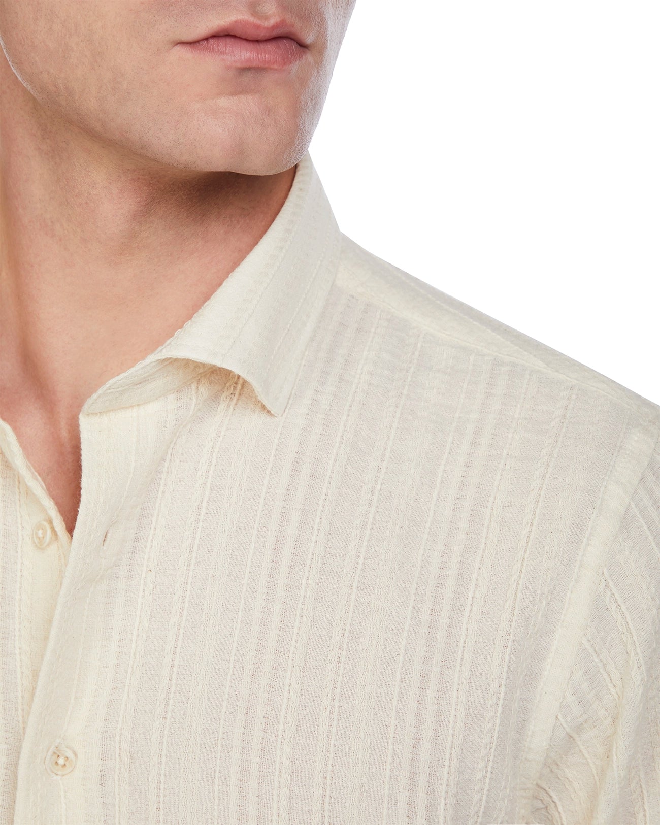 Camicia Nigata in cotone spago