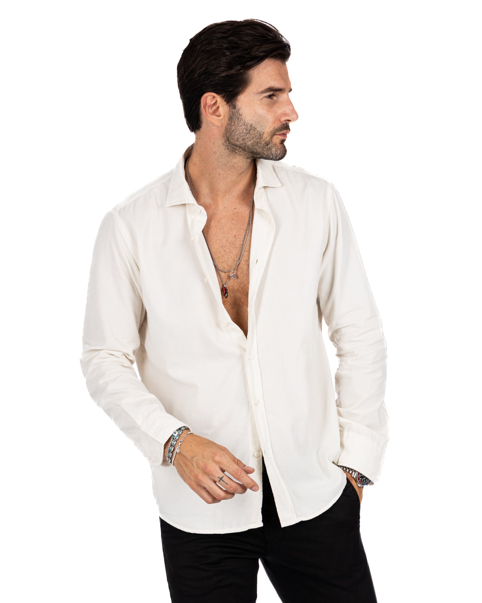 Camicia on sale velluto millerighe