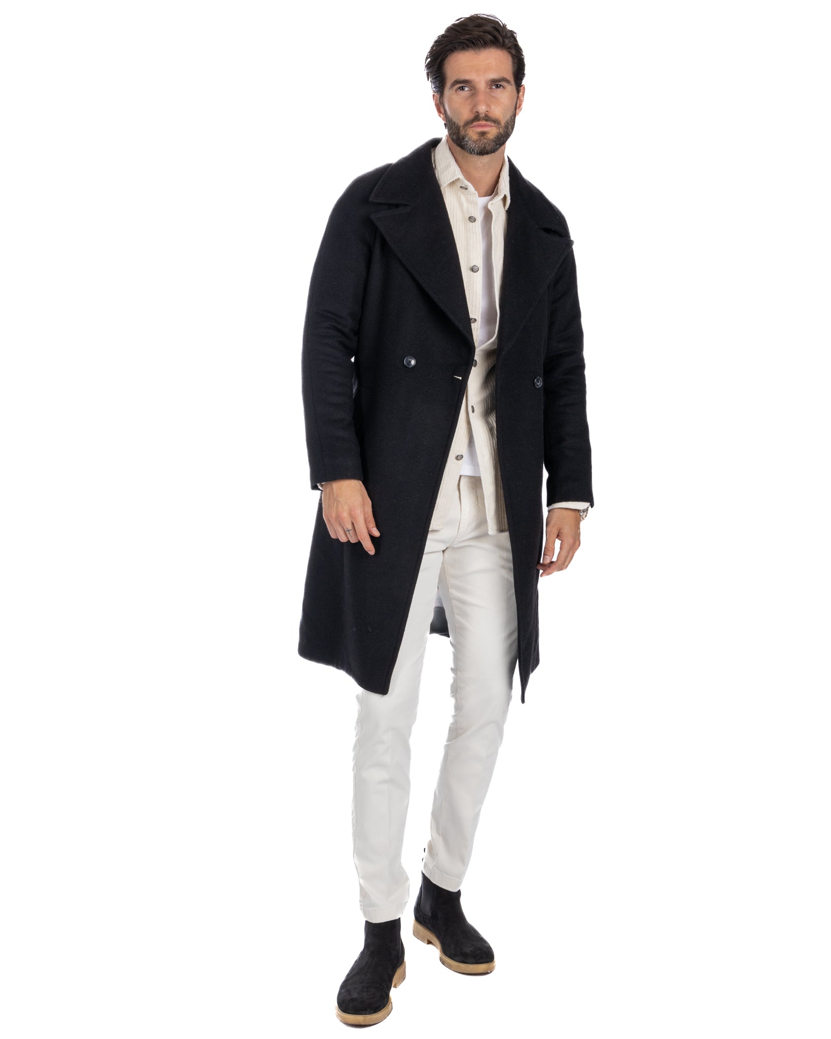 Claude - manteau peignoir gris clair
