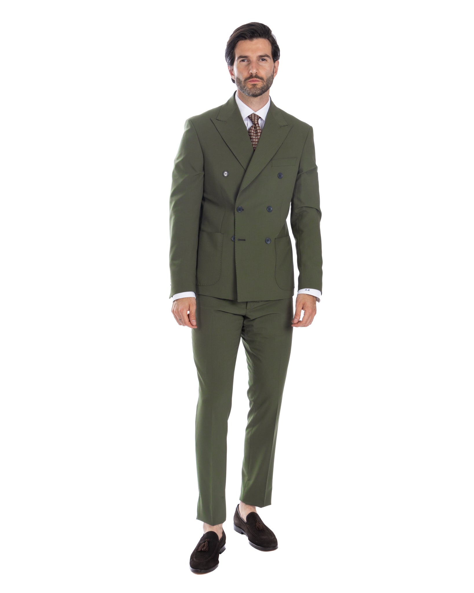 Monaco - military double-breasted suit