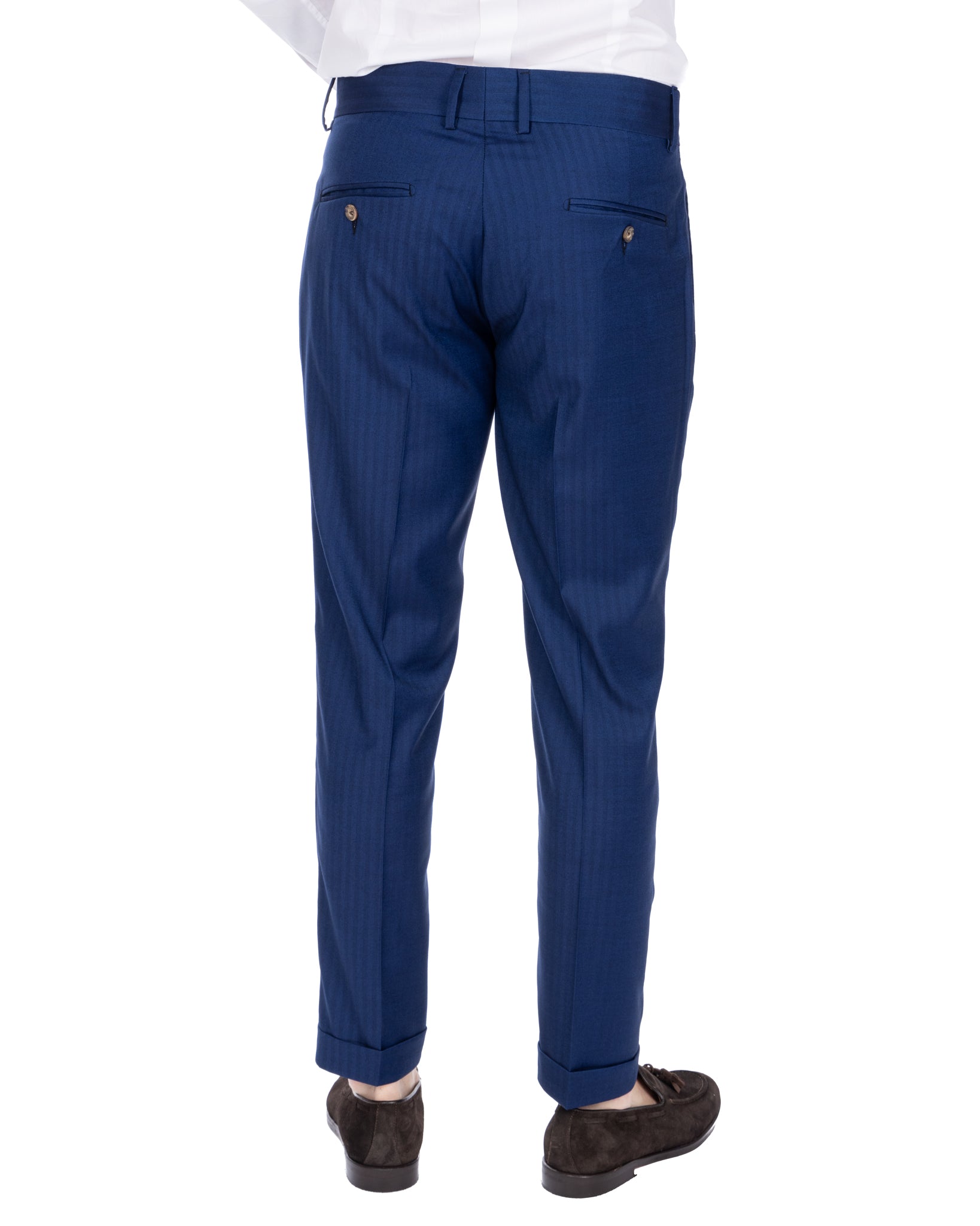 Colonia - pantalon taille haute solaro royal