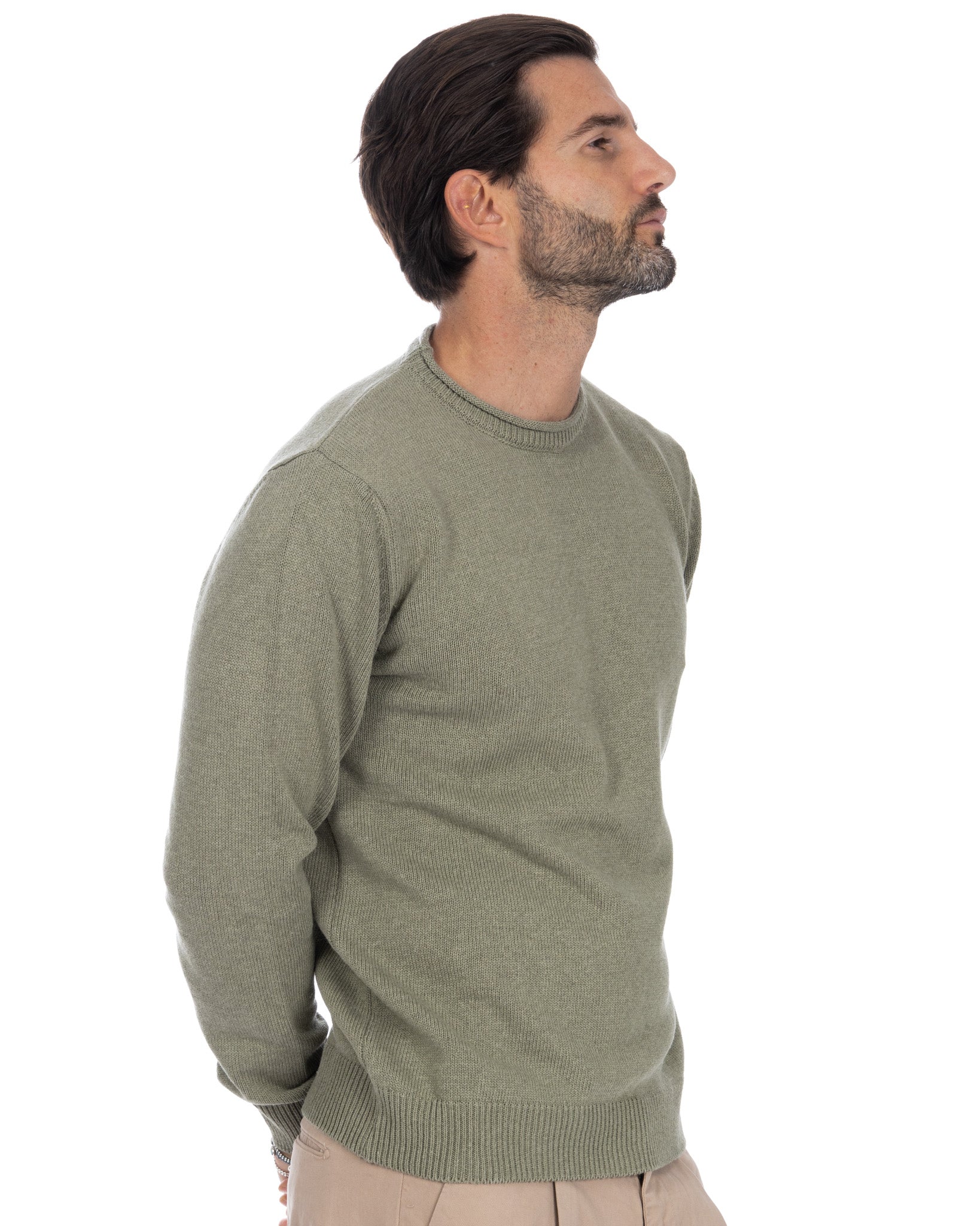 Adak - military crew neck sweater