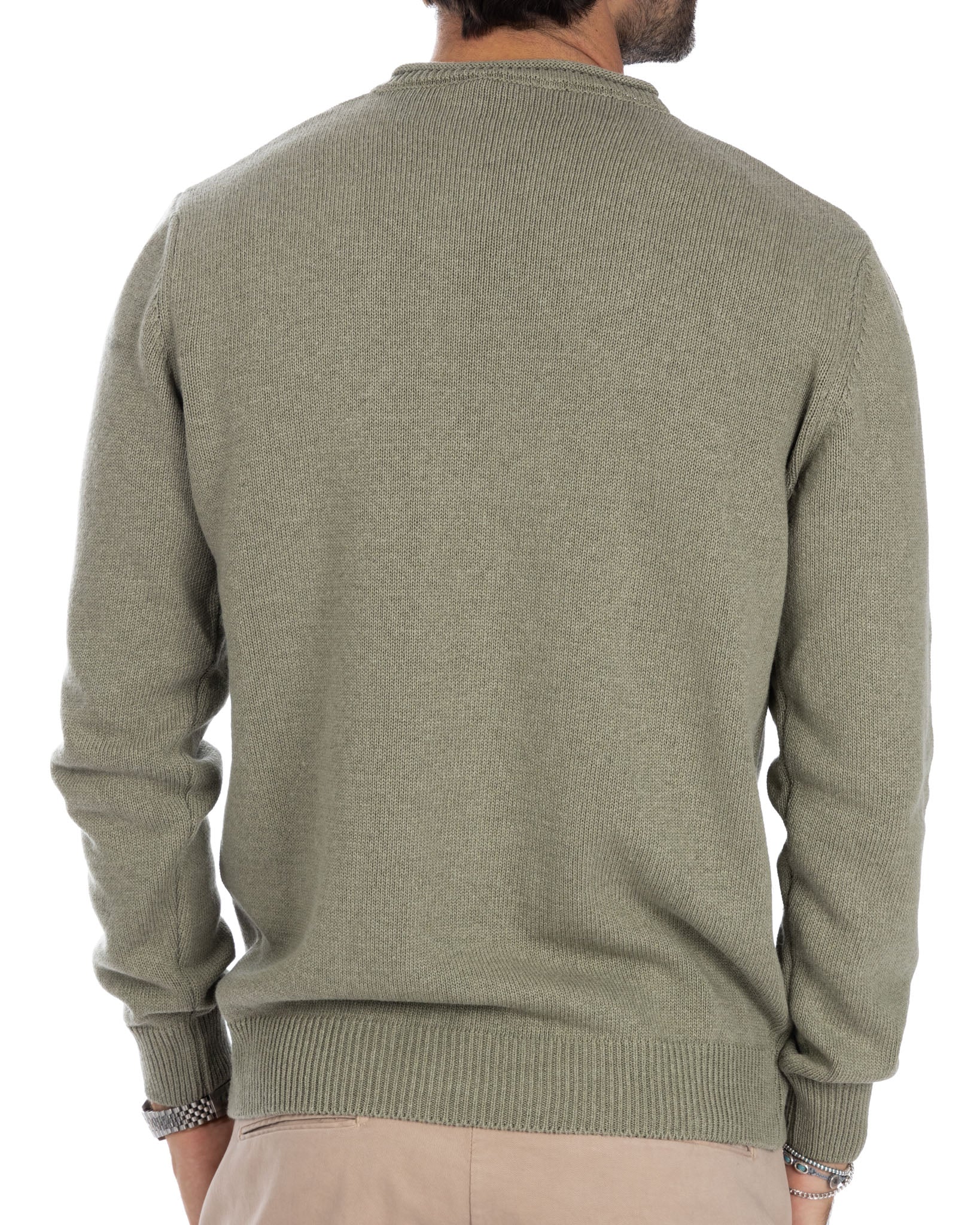 Adak - military crew neck sweater