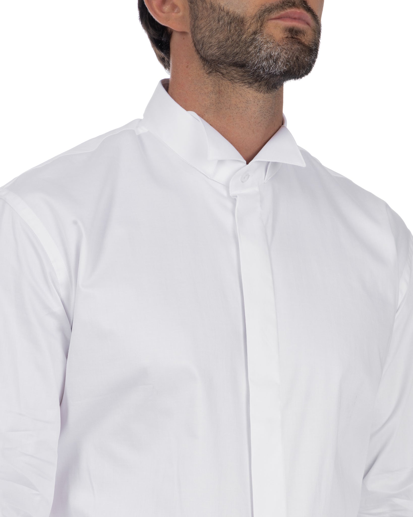 Chemise diplomatique blanche - basique en coton