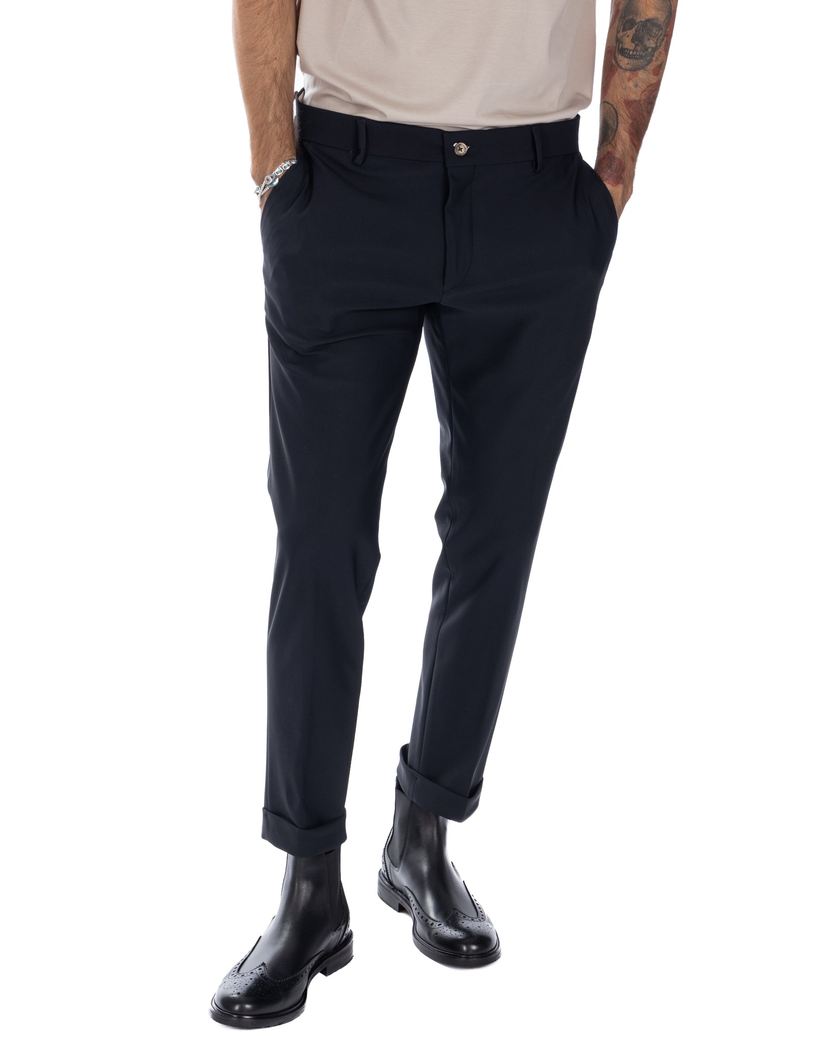 Olten - black technical trousers