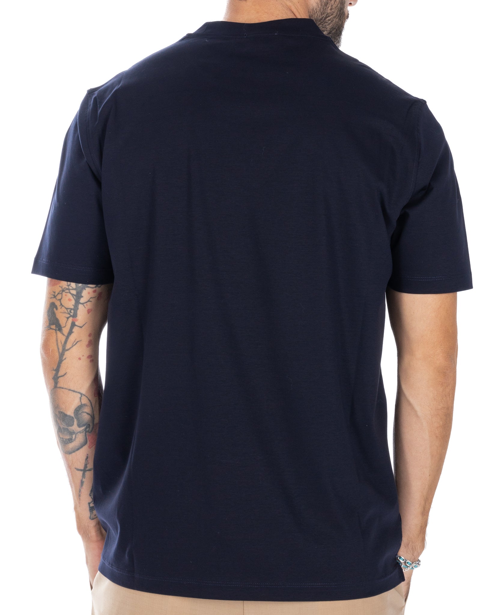 Delf - blue cotton t-shirt