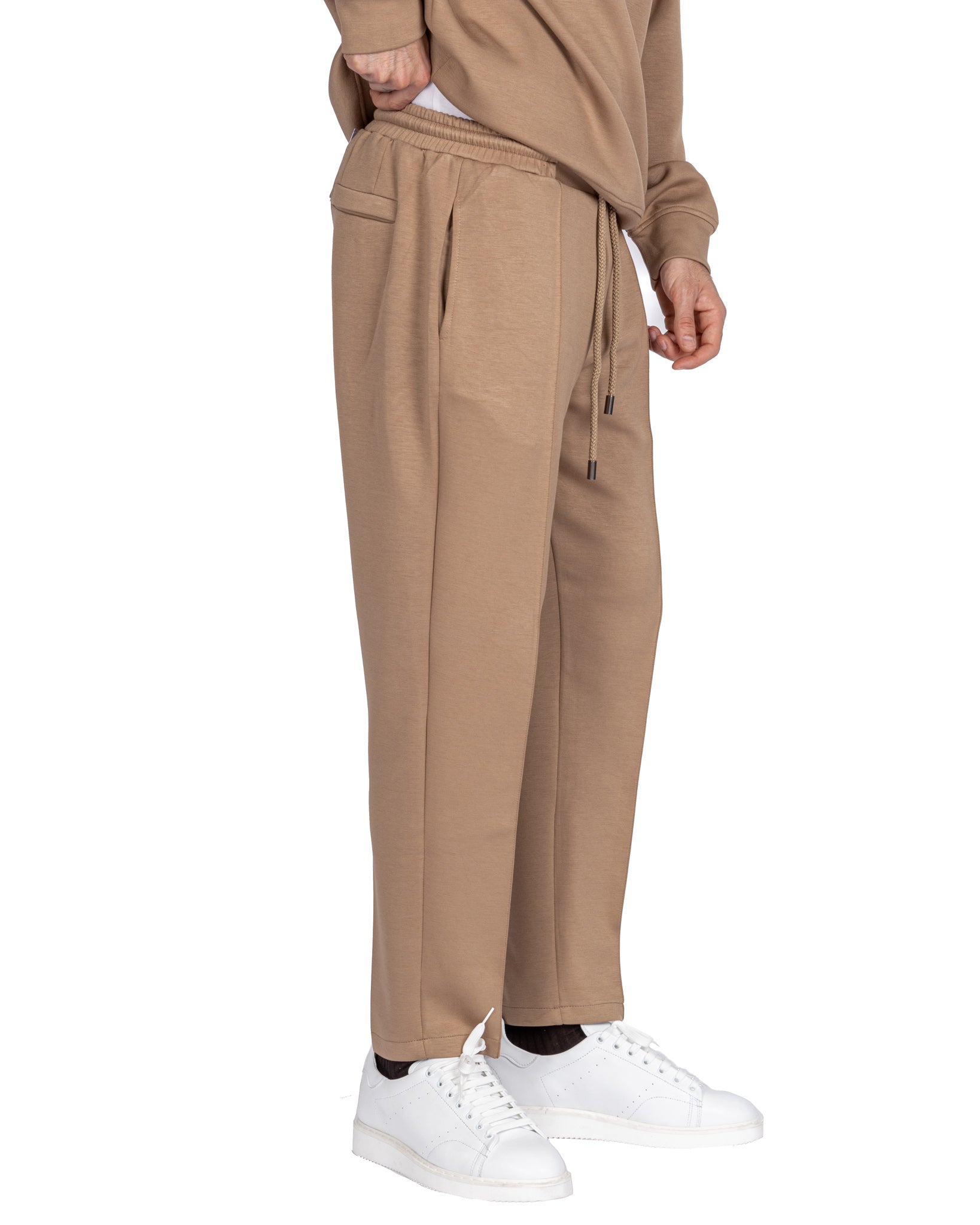 Benjamin - camel tracksuit pants