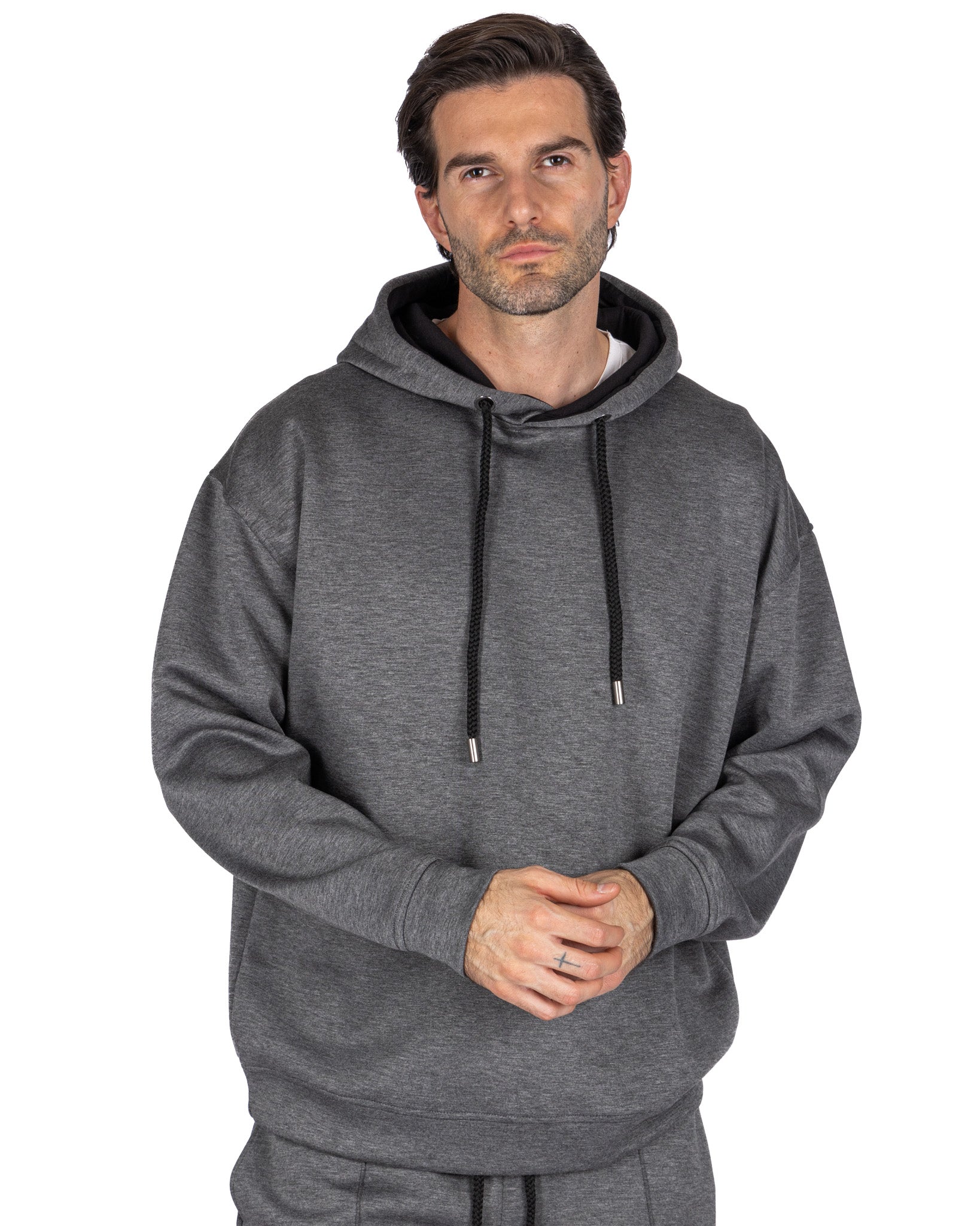 Bryan - grey hoodie