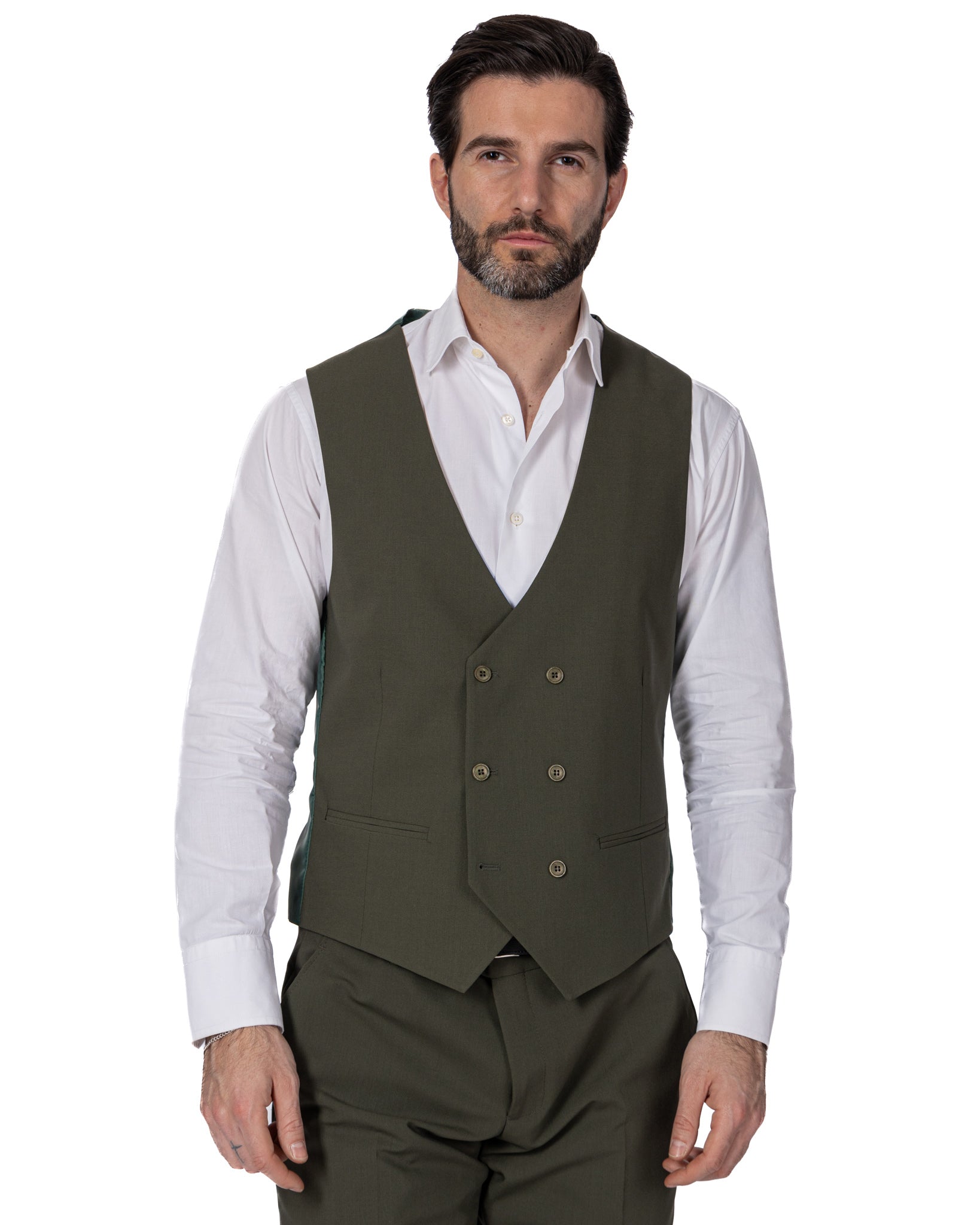 Utrecht - military double-breasted waistcoat