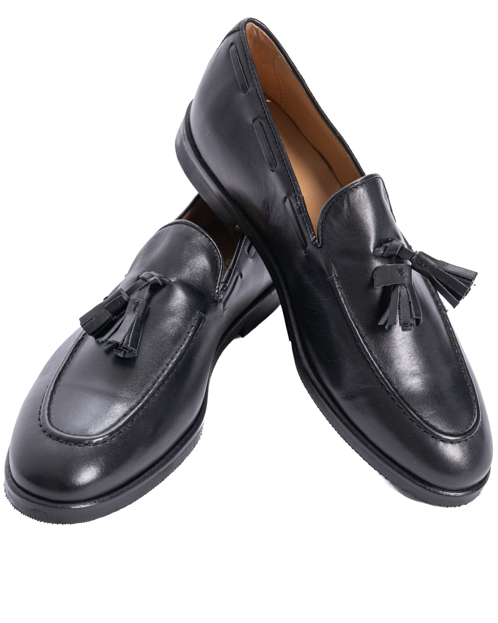 Jasper - mocassino in pelle nero
